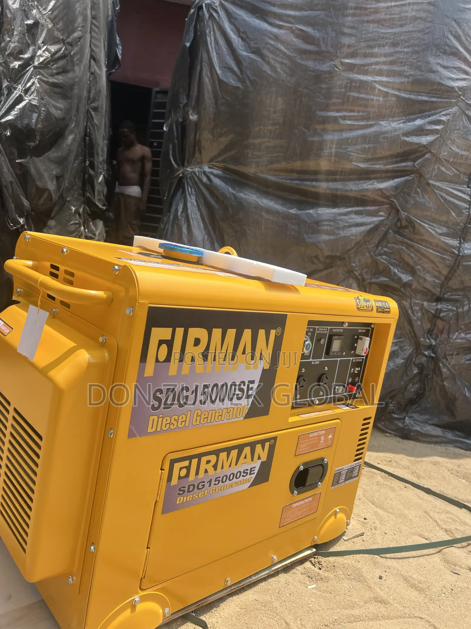 Firman Soundproof Diesel Generator 12kva 100% Copper Coil