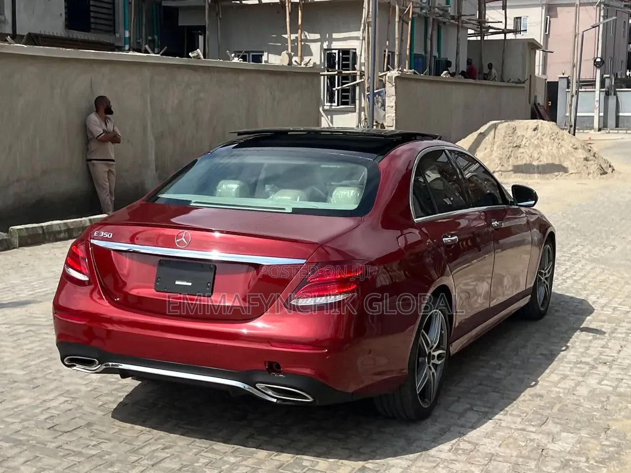 Mercedes-Benz E350 2020 Red