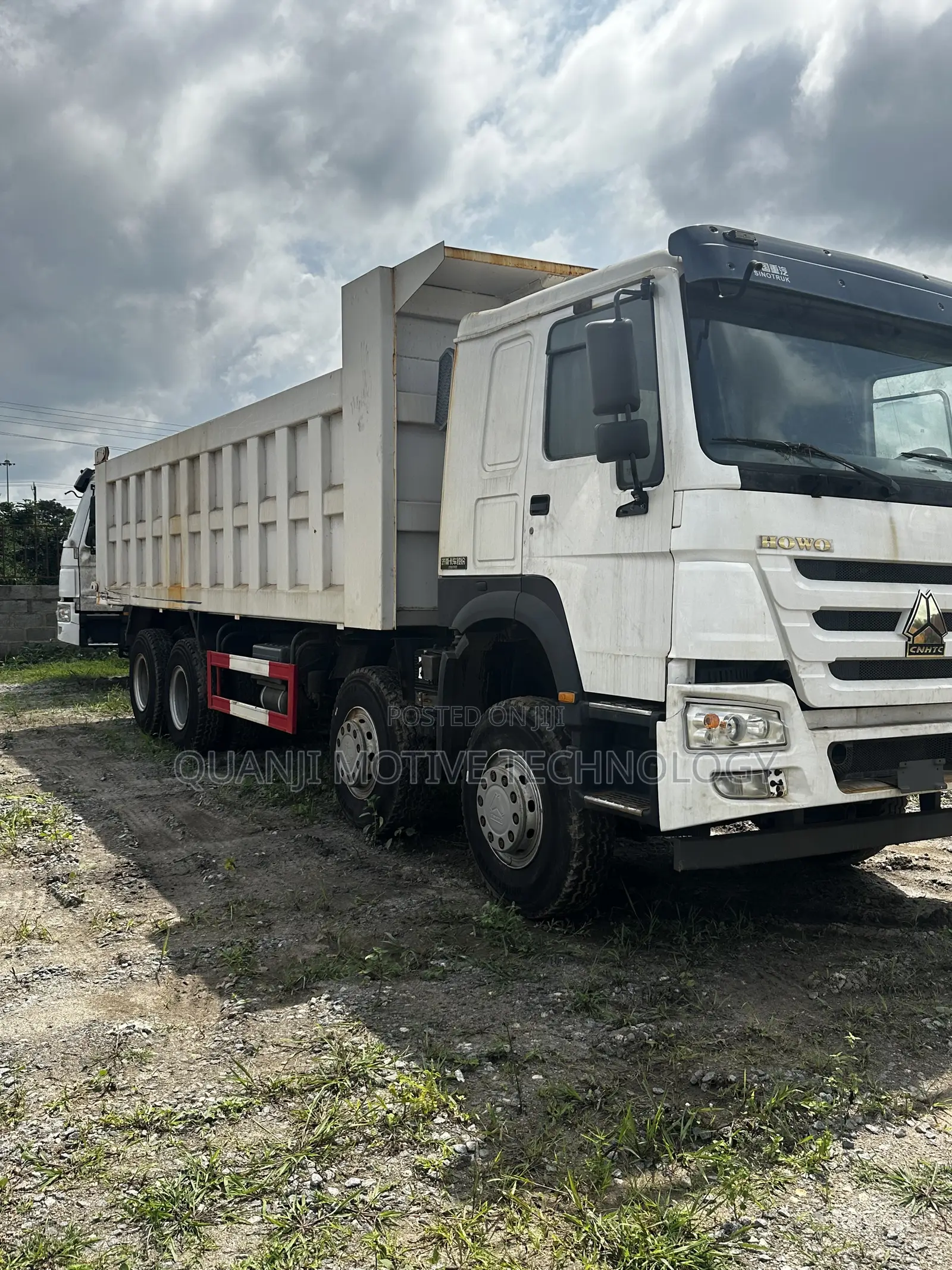 Chinese Used Howo 8x4 Dump 375 Horsepower