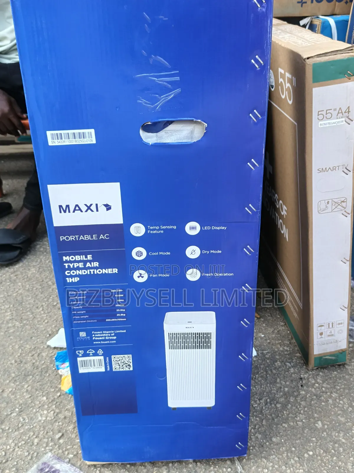 1.0HP Maxi Portable Mobile Air Conditioner, Mobile Air Conditioning.
