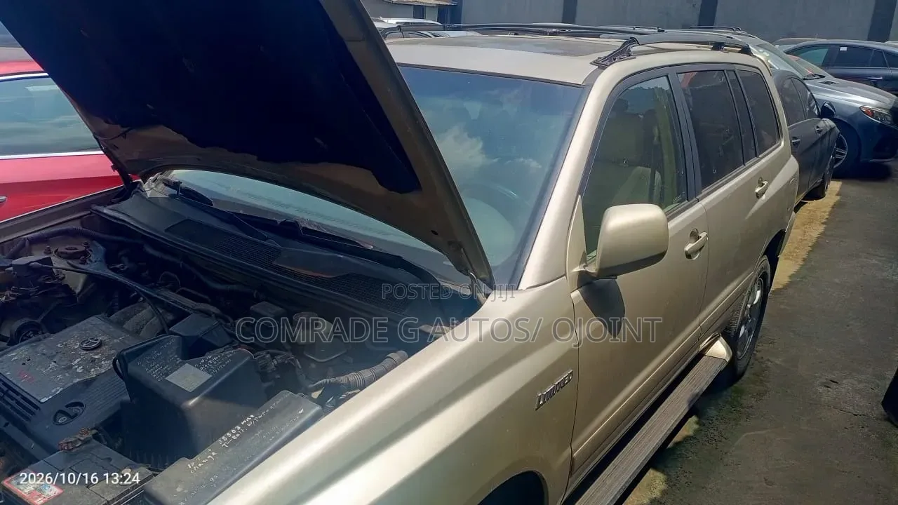 Toyota Highlander Limited V6 FWD 2004 Gold
