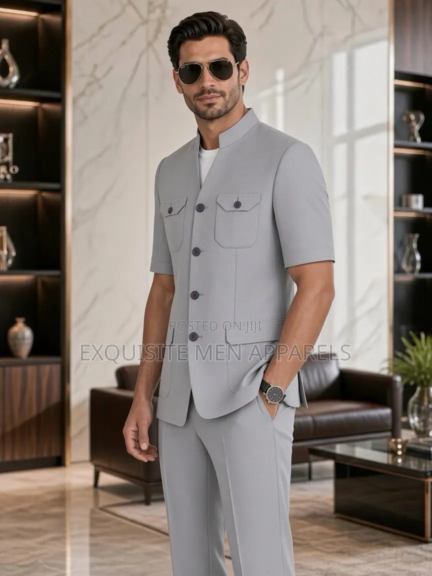 Safari Short Sleeve Daro Men’s Suit