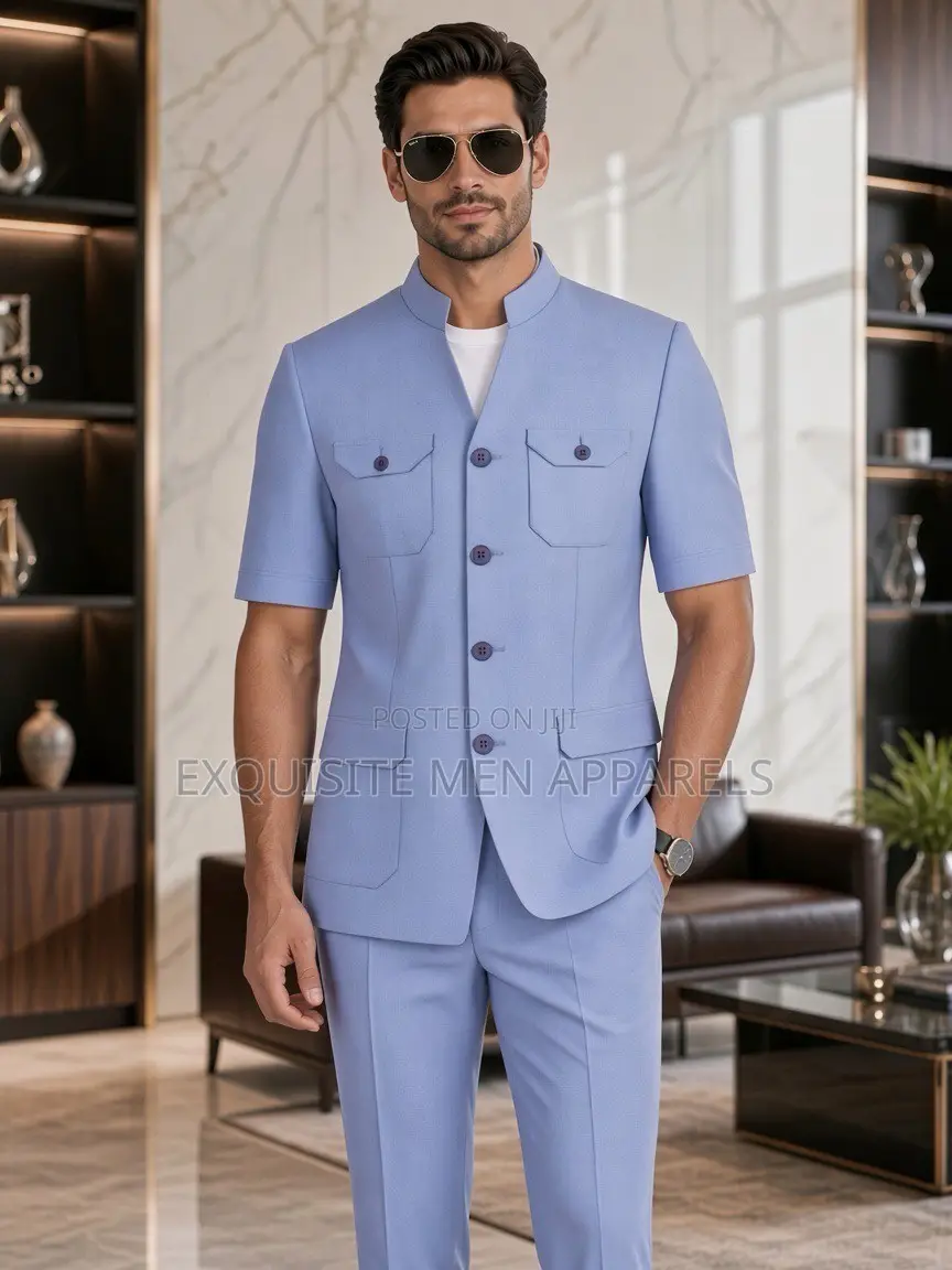 Safari Short Sleeve Daro Men’s Suit