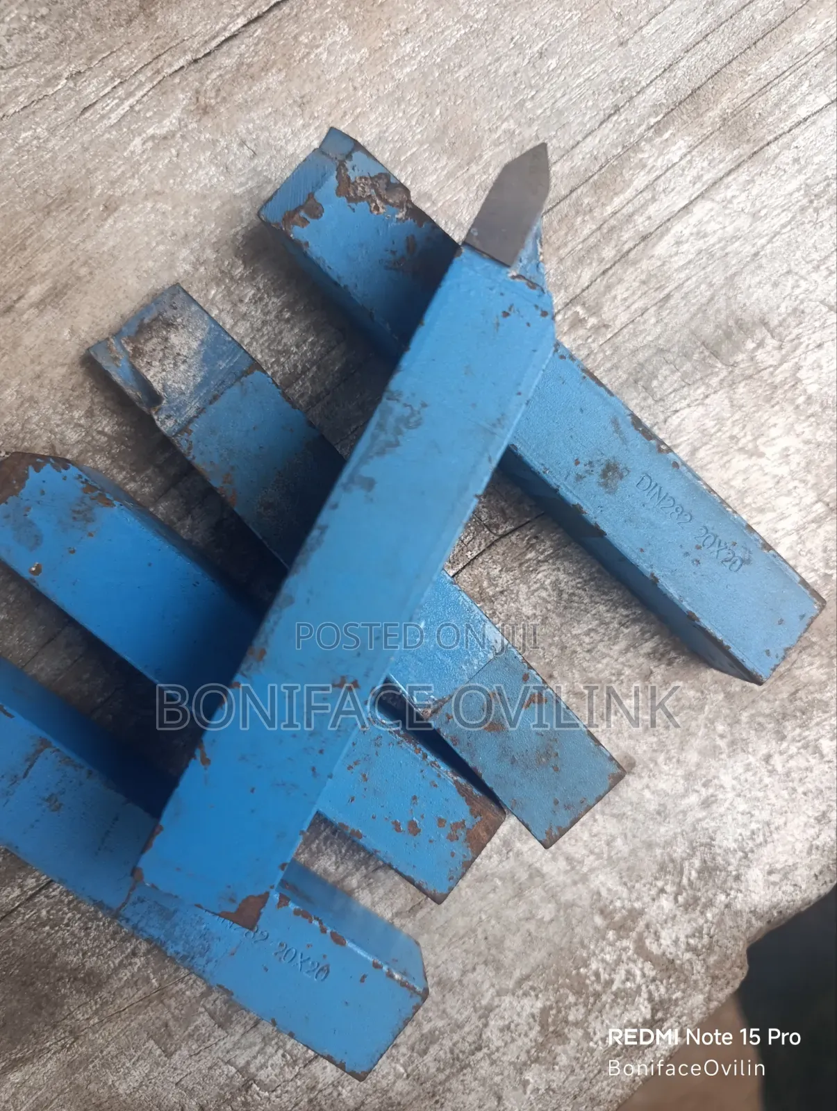 Welded (Brazed) External Threading Tools 20mm X 20mm Shank