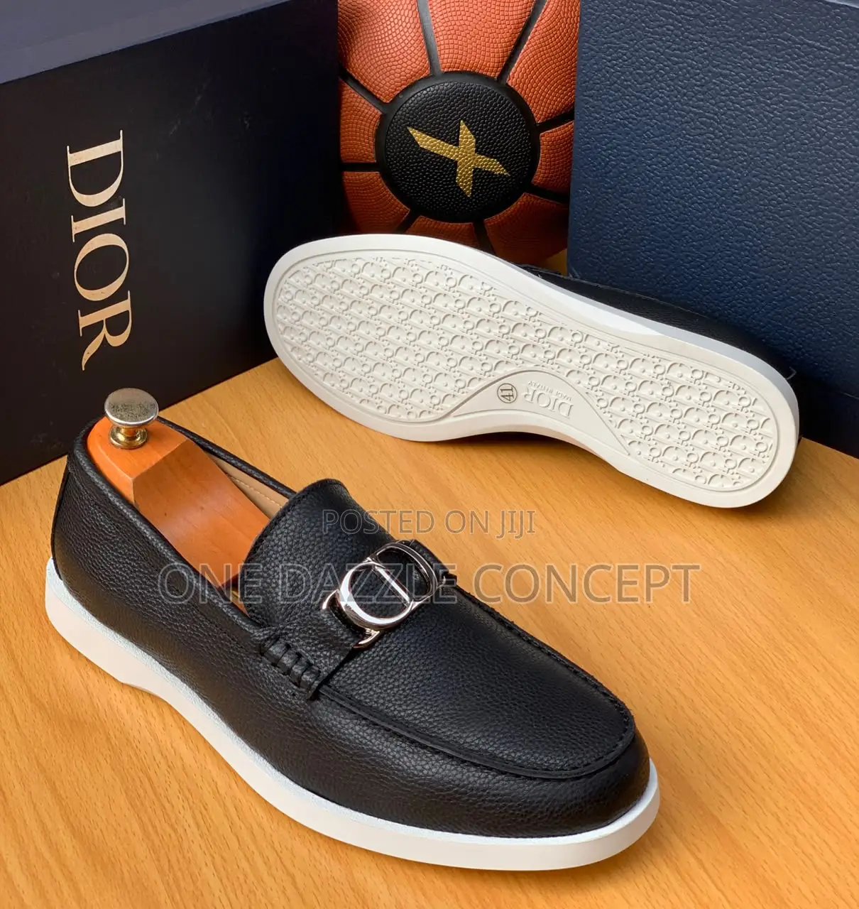 Dior Leather Loafers