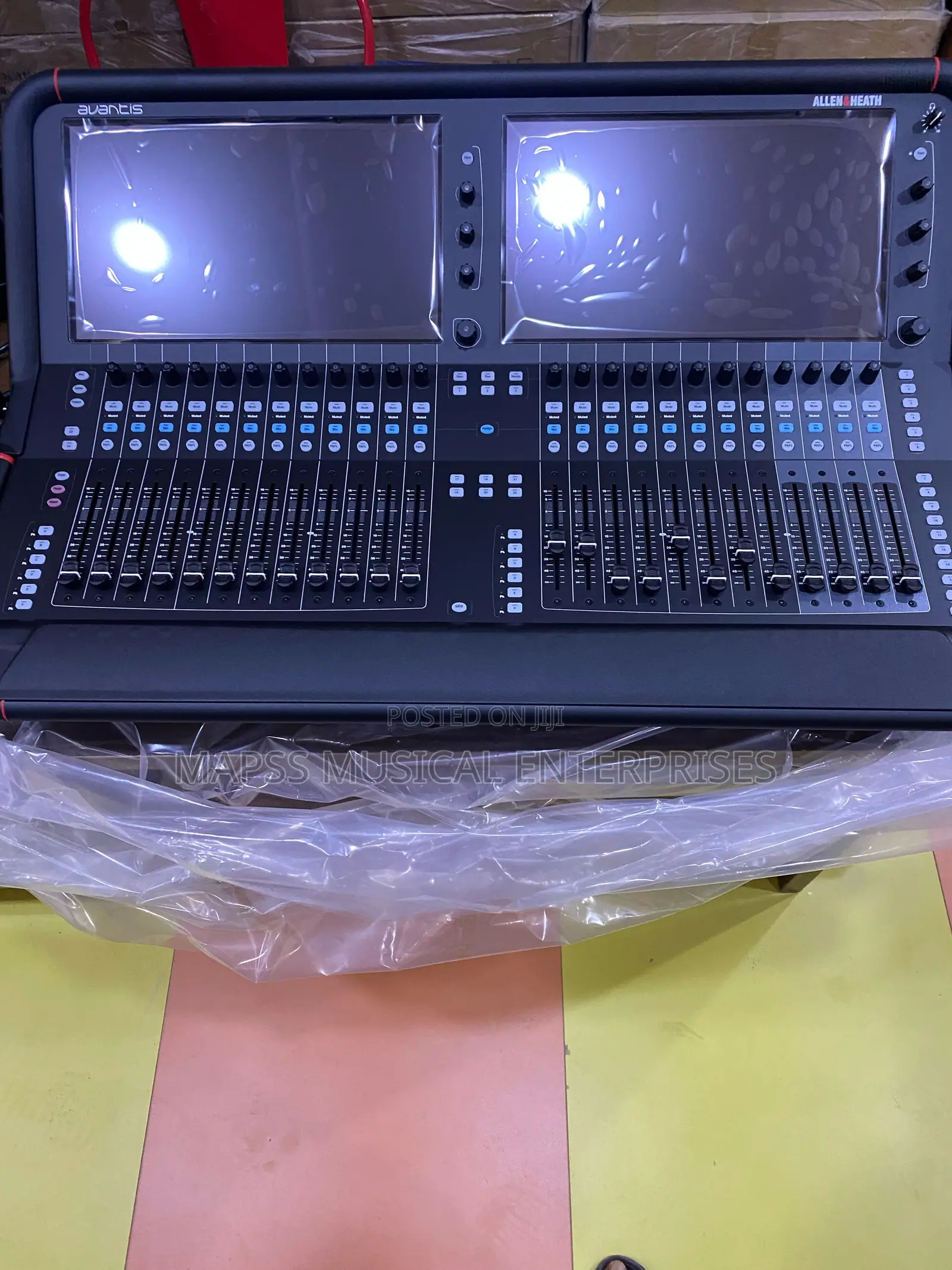 Allen & Heath Avantis Digital Mixing Console.