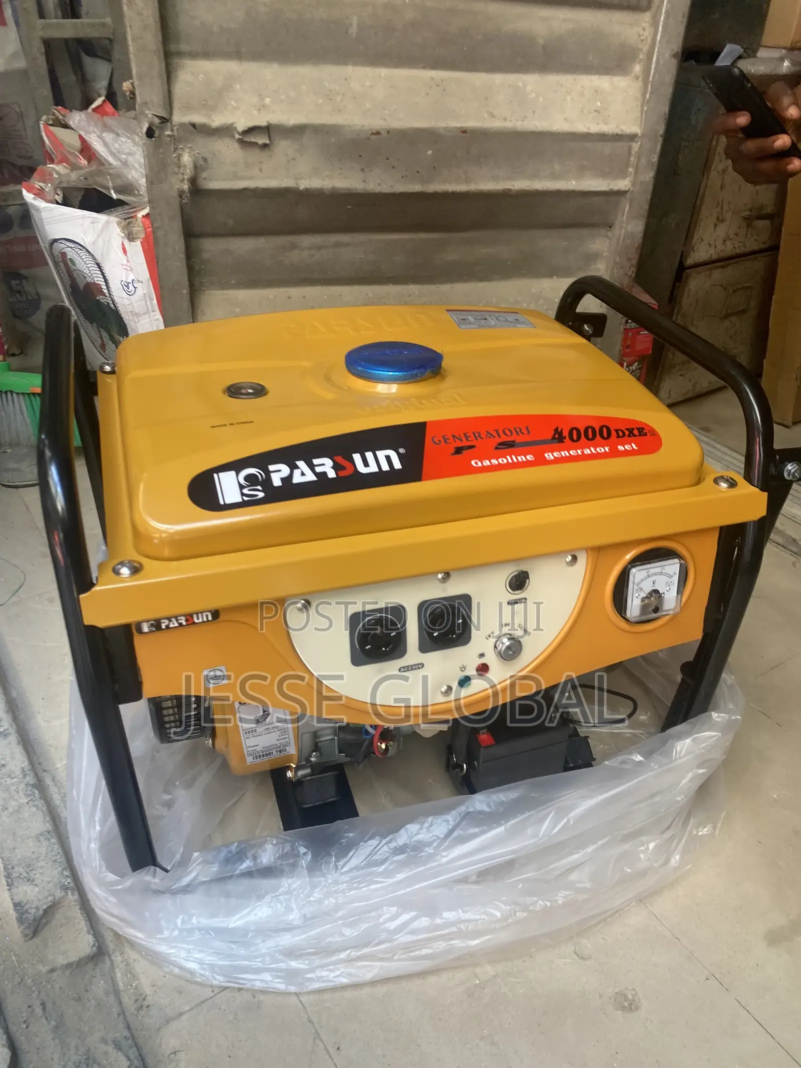 PARSUN 5.0KVA Key Start Generator for Home and Business