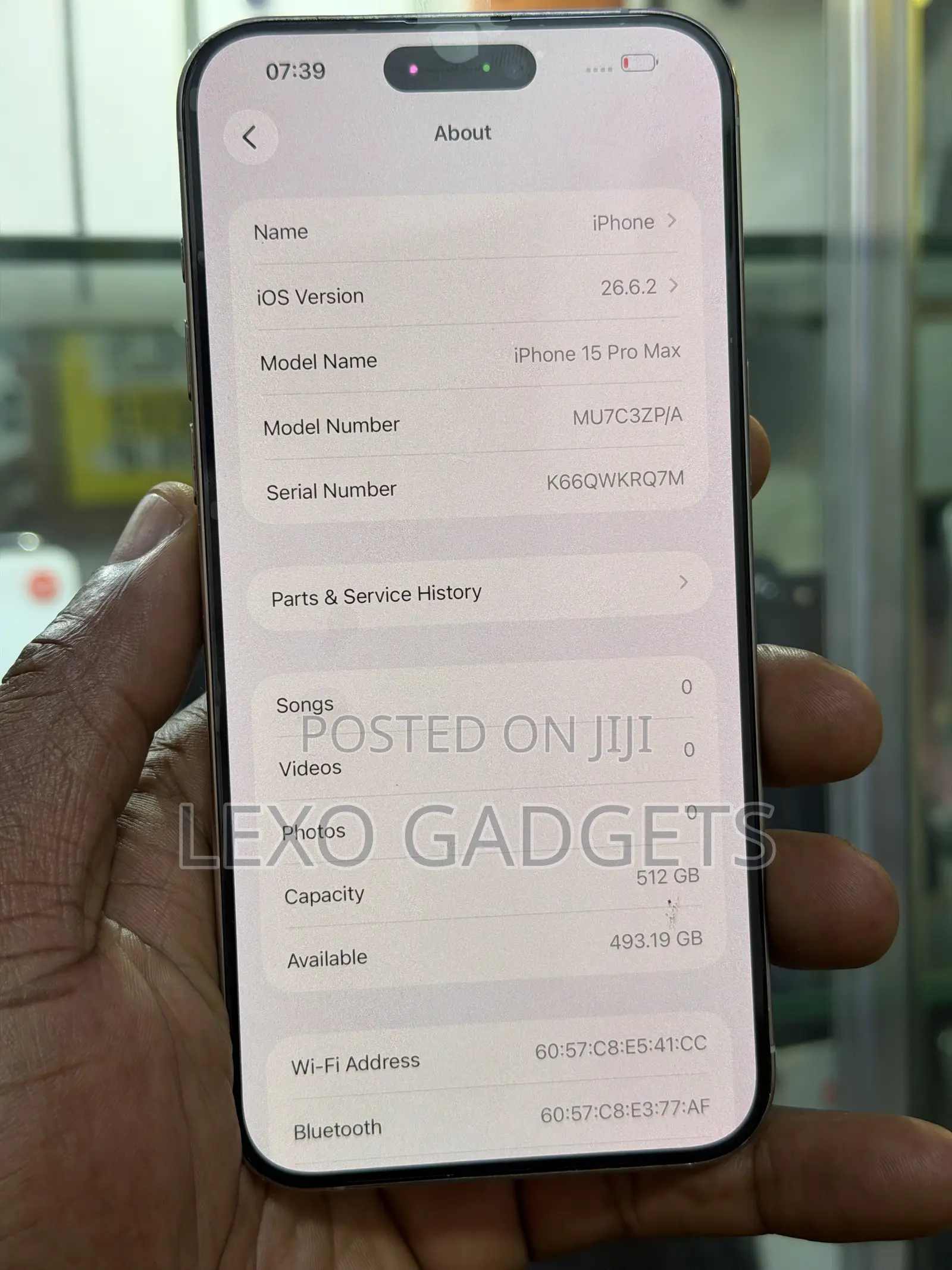 Apple iPhone 15 Pro Max 512 GB White
