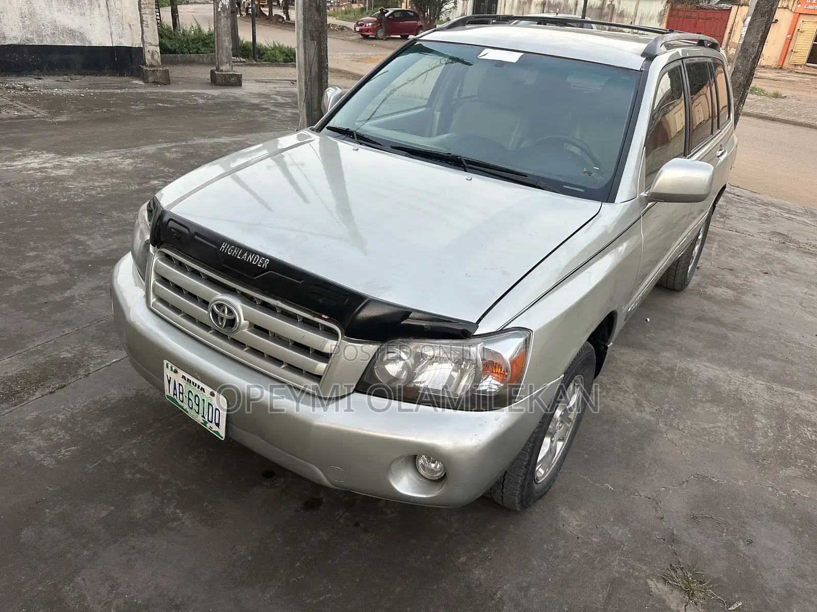 Toyota Highlander Limited V6 2005 Silver
