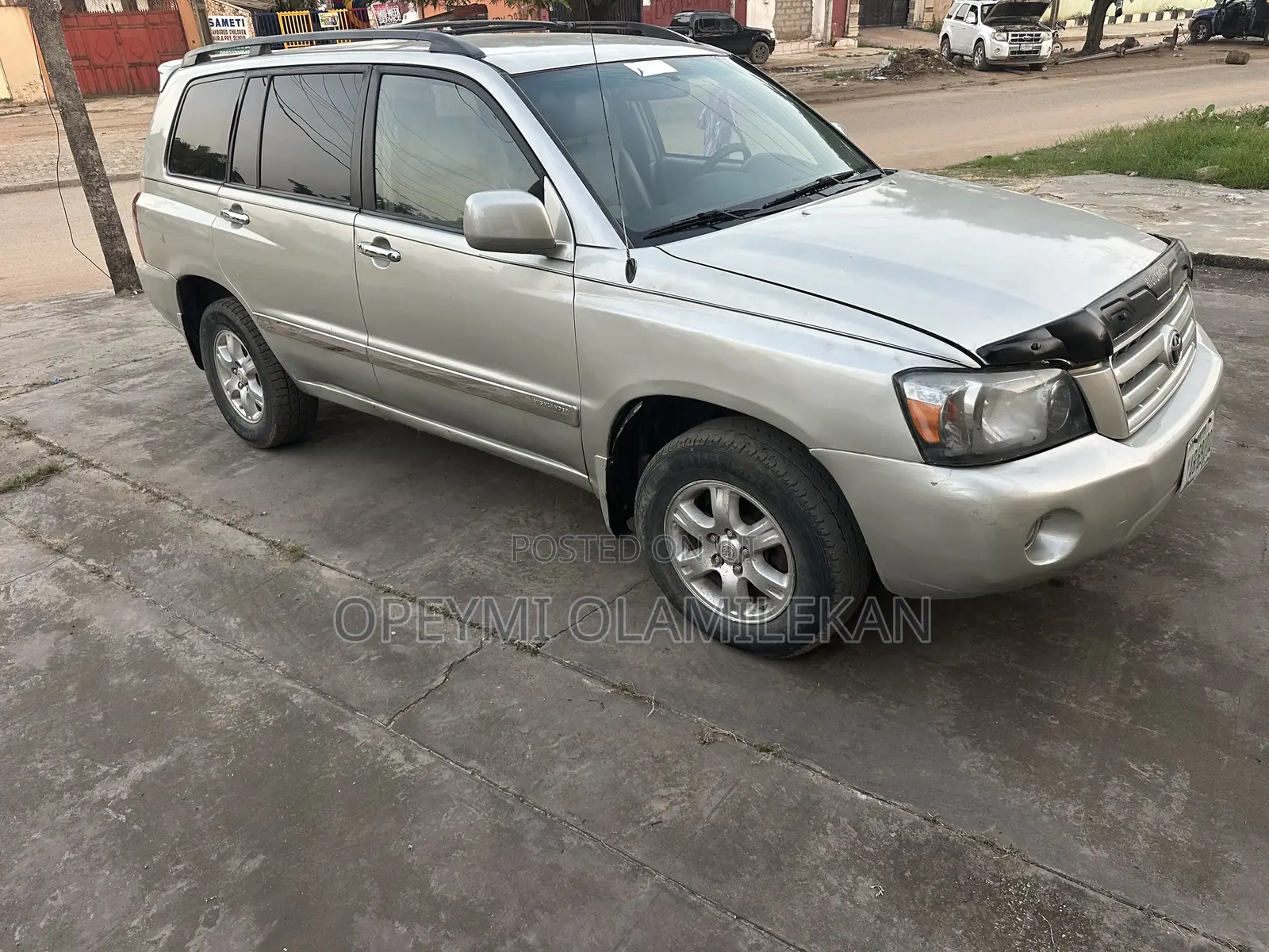 Toyota Highlander Limited V6 2005 Silver