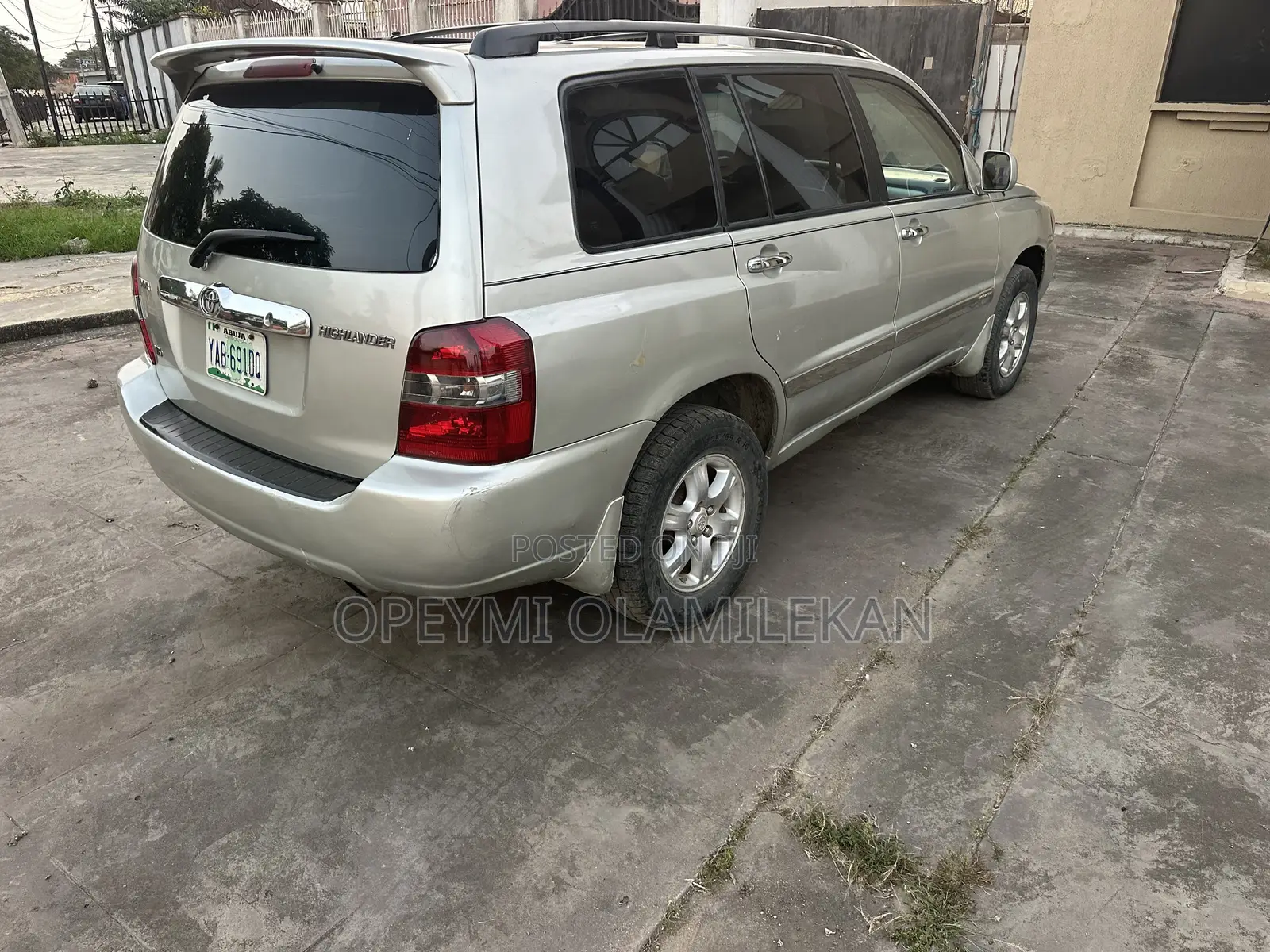 Toyota Highlander Limited V6 2005 Silver