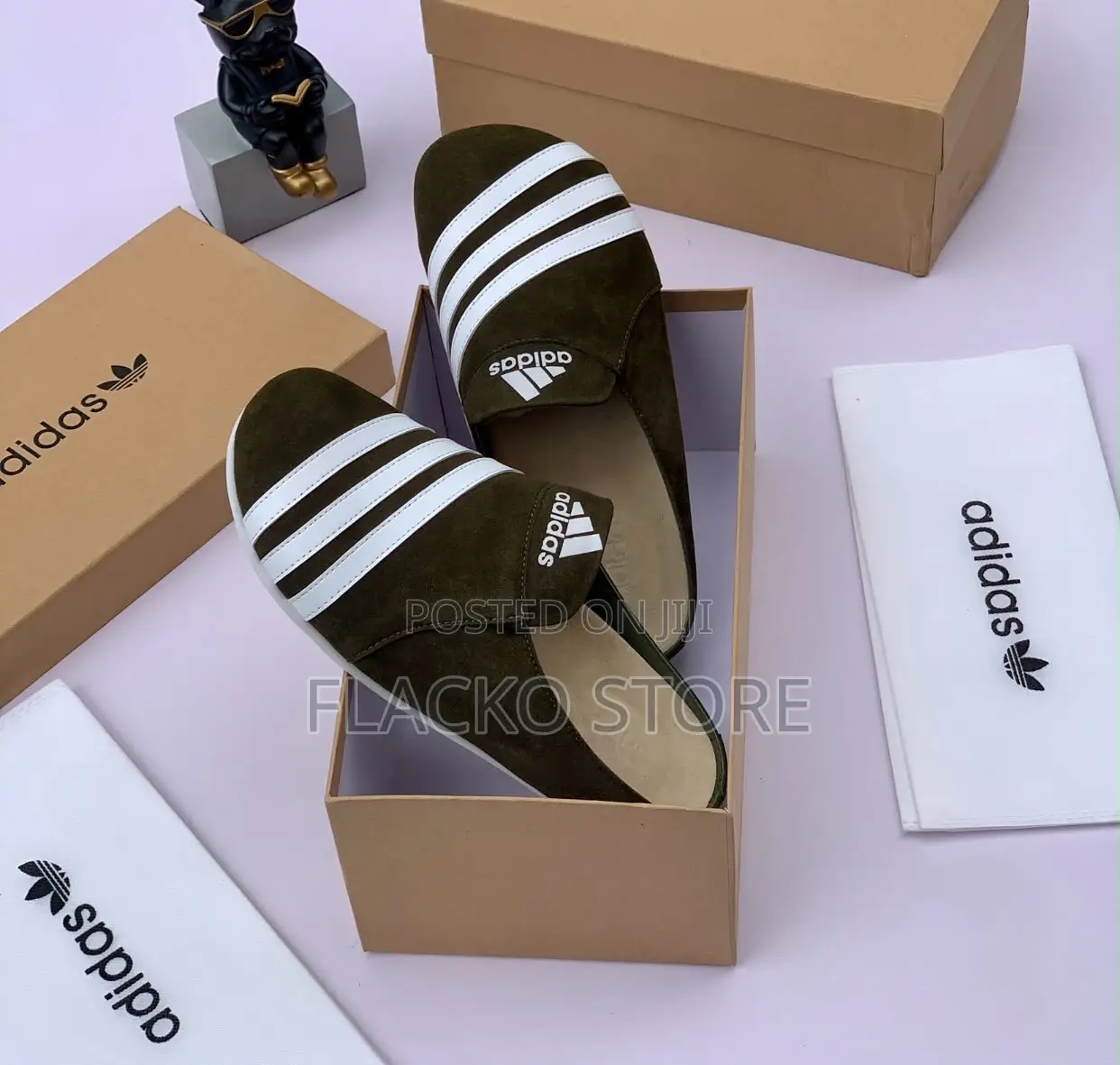 Premium Adidas Birks Mules