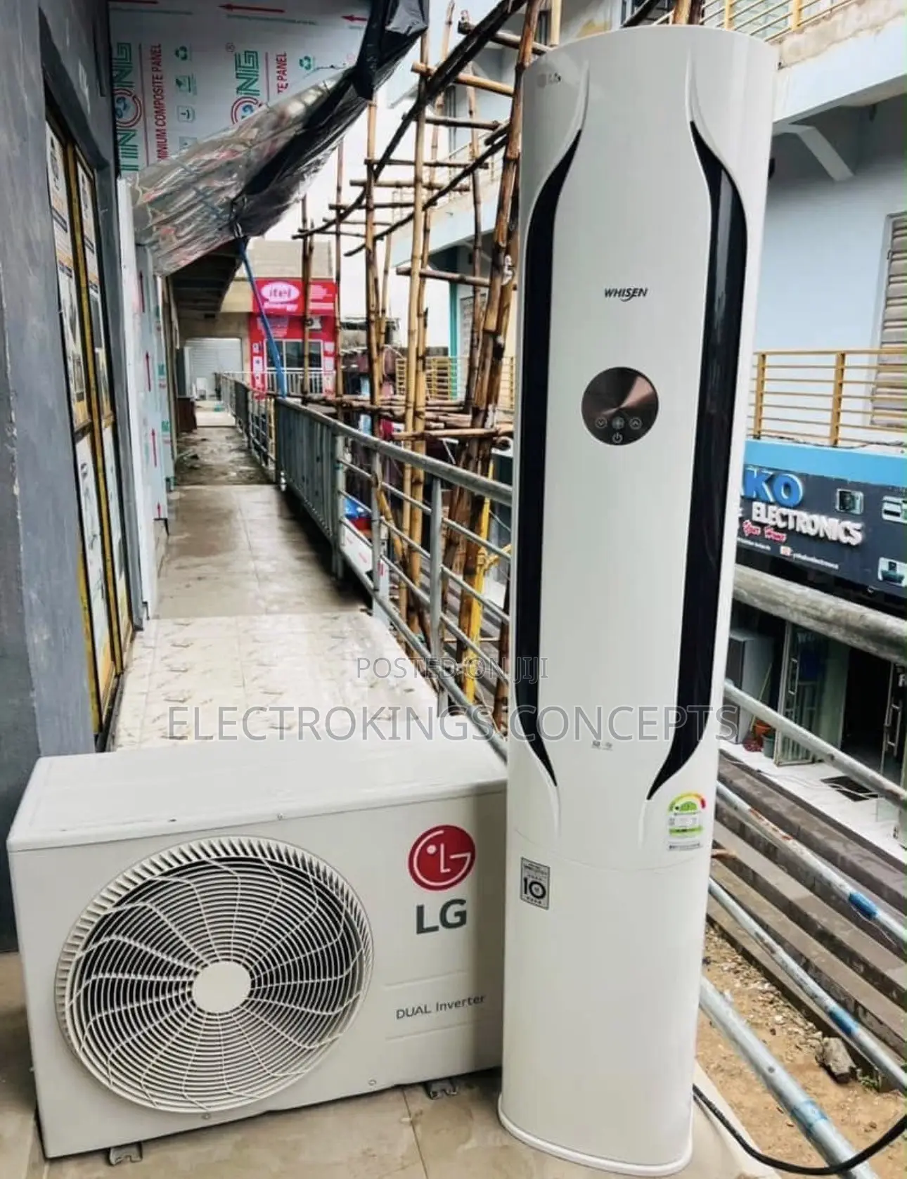 LG 2HP Dual Inv Tower Air Conditioner With Smart ThinQ & Smart Care