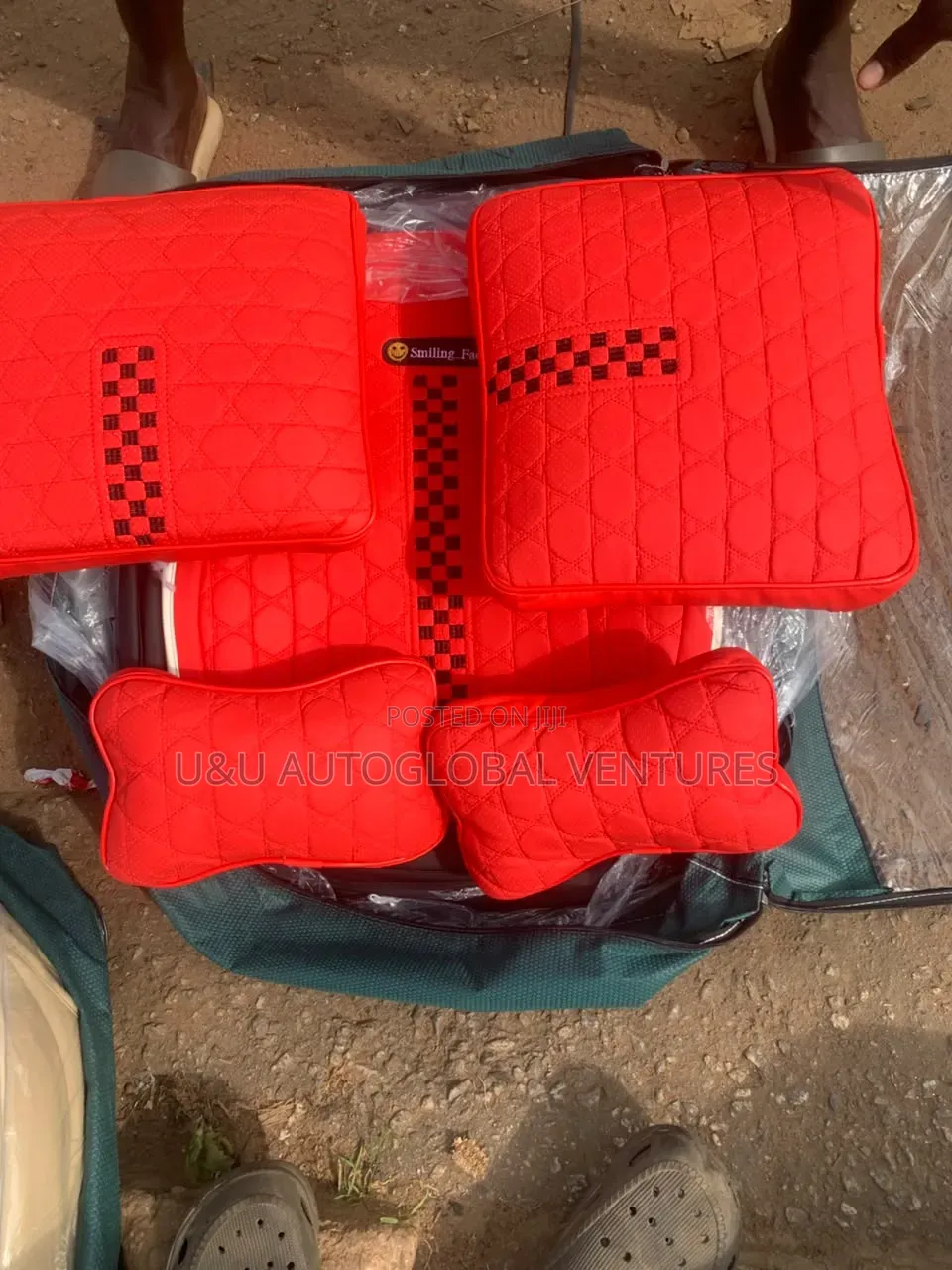 New Model Leather Smiles Seat Cover