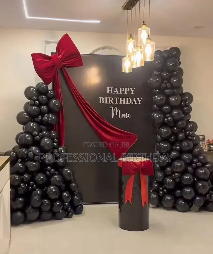 Naming Ceremony Backdrop Decor, Lagos Nigeria