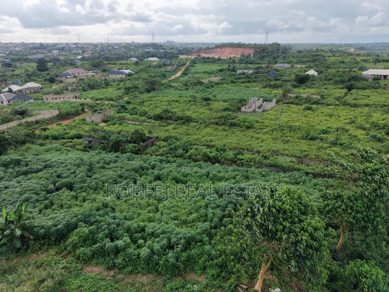 4 Plots of Dry Land for Sale — Odo Egiri, Epe