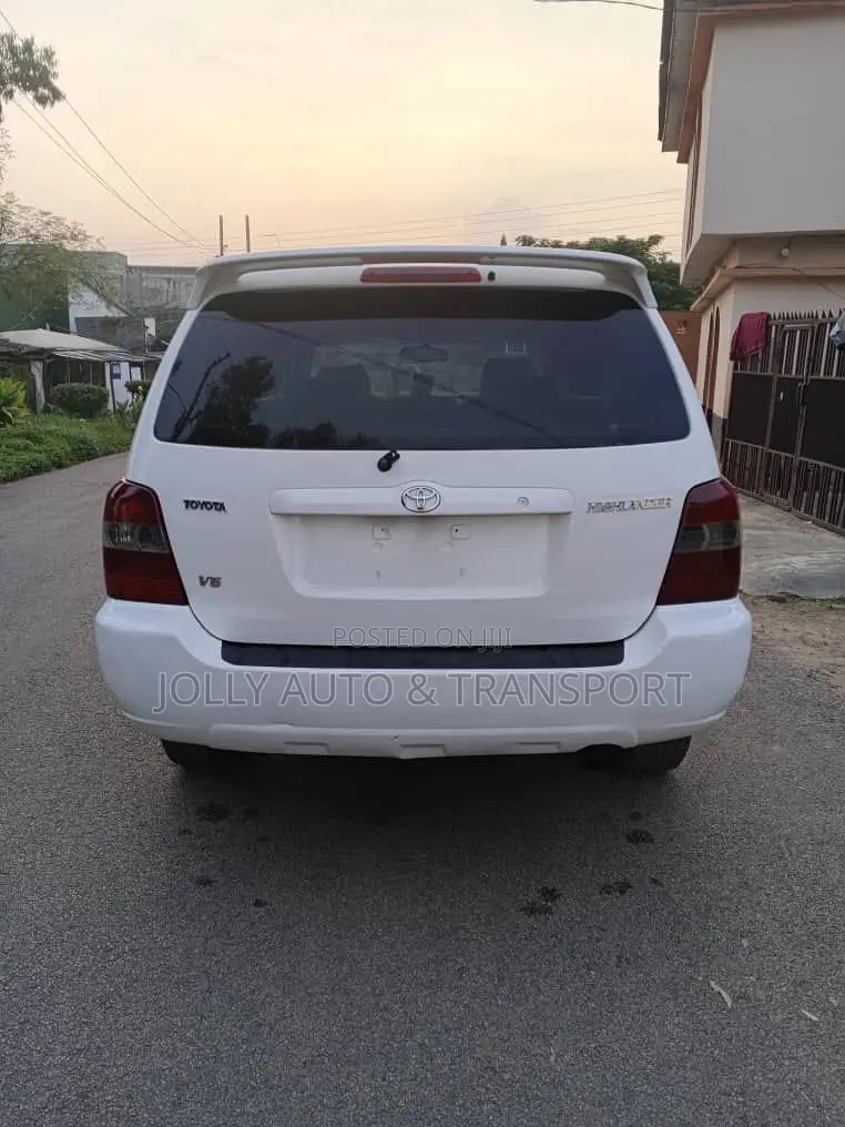 Toyota Highlander Limited V6 4x4 2007 White