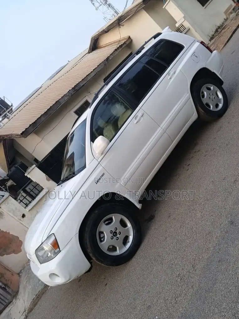 Toyota Highlander Limited V6 4x4 2007 White