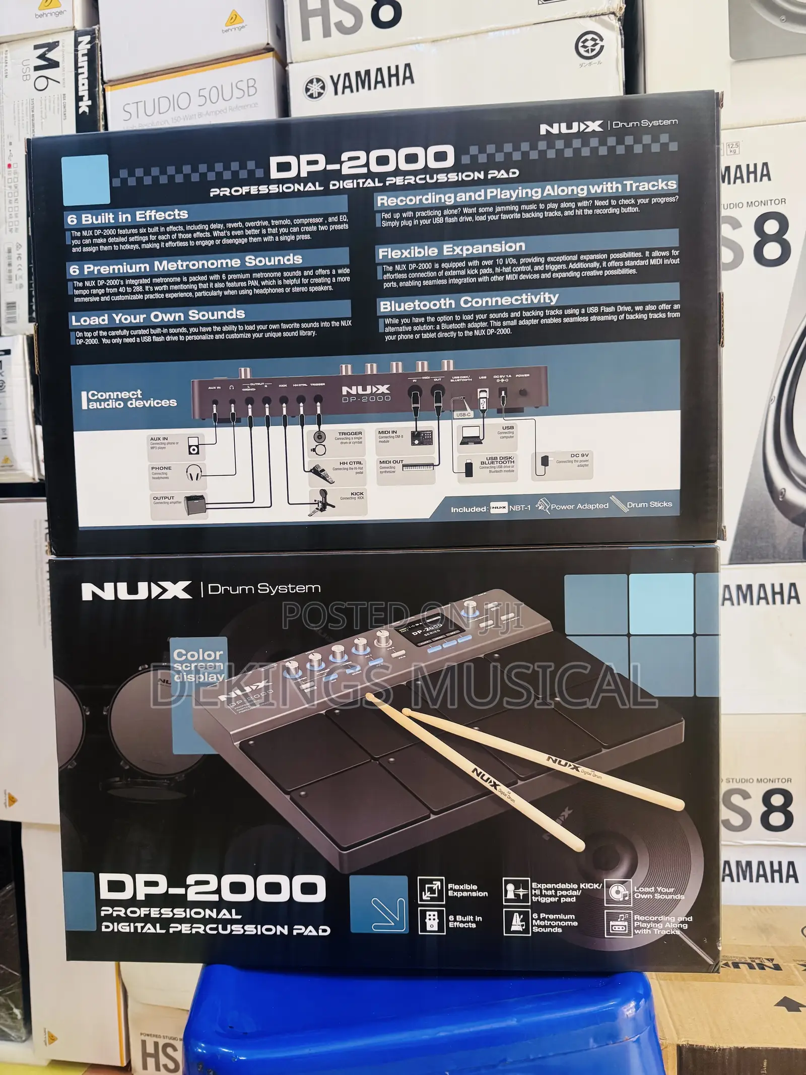 NUX DP-2000 Digital Percussion Sample Pad