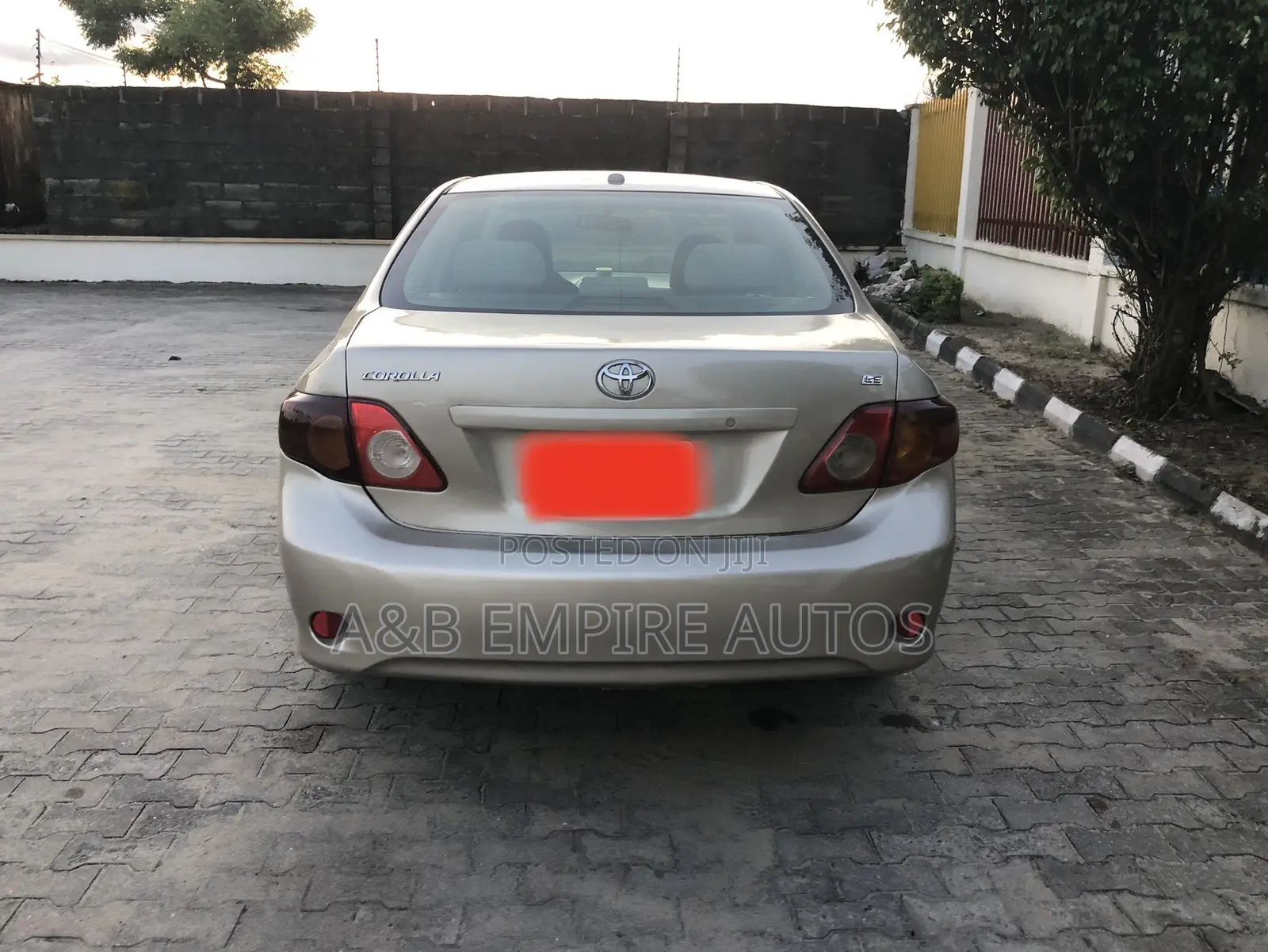 Toyota Corolla 2008 Gold