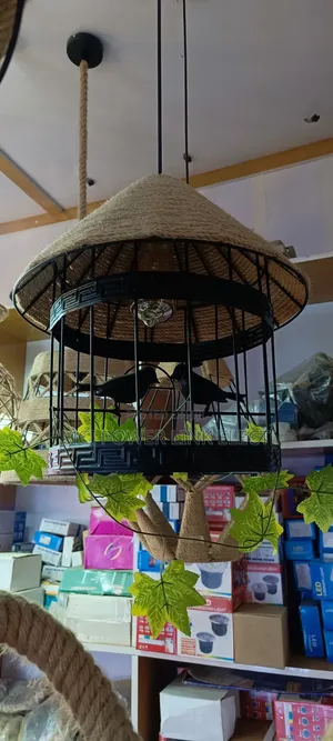 Vintage Birdcage Pendant Hanging Light