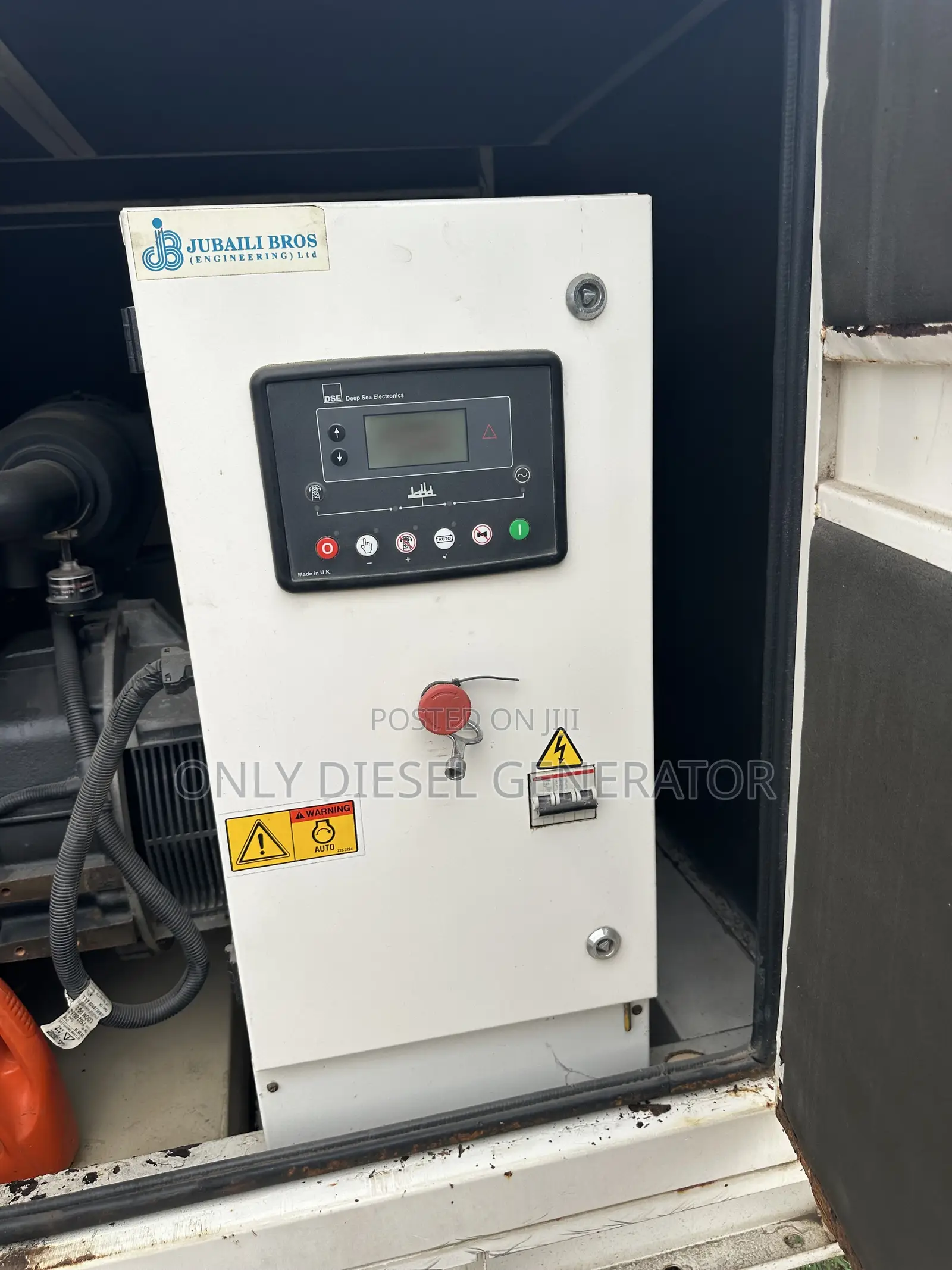 15 Kva Jubilee Bross Soundproof Generator