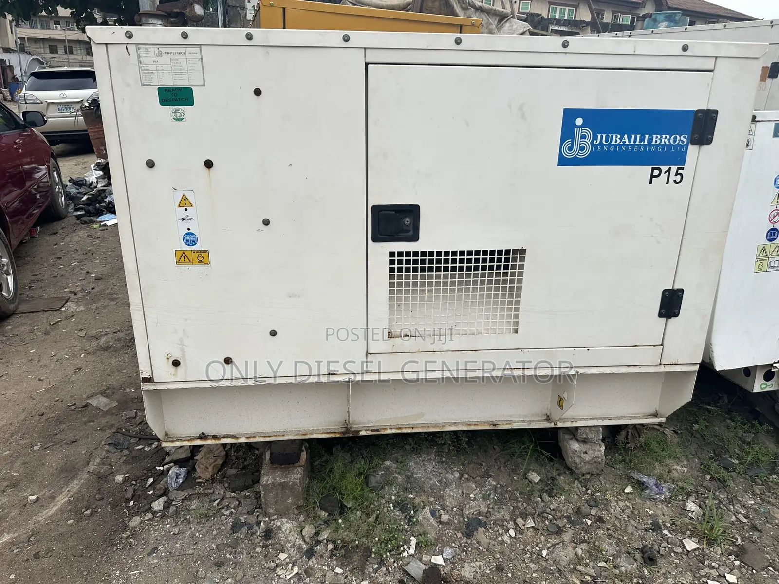 15 Kva Jubilee Bross Soundproof Generator