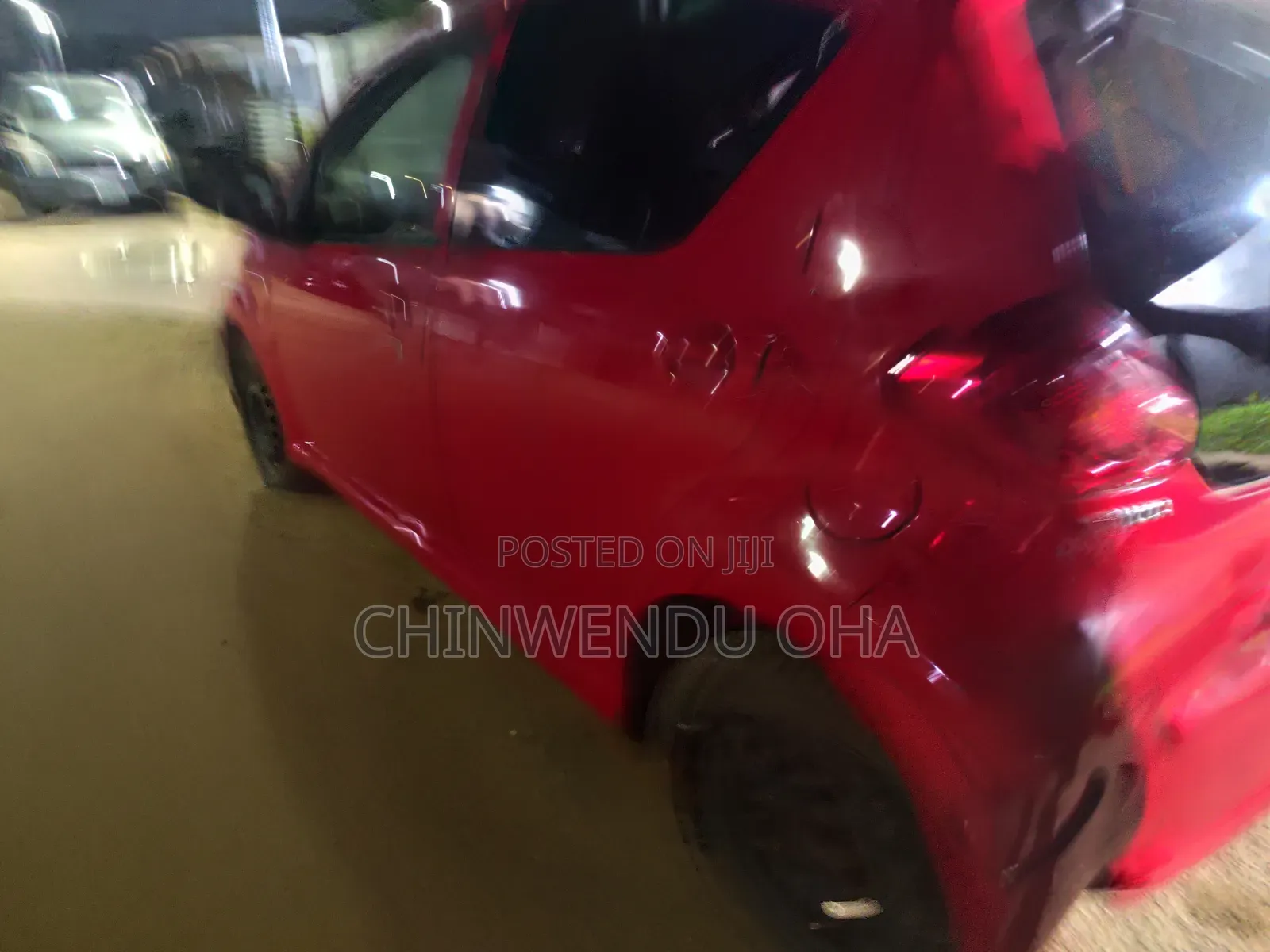 Toyota Aygo 2008 Red