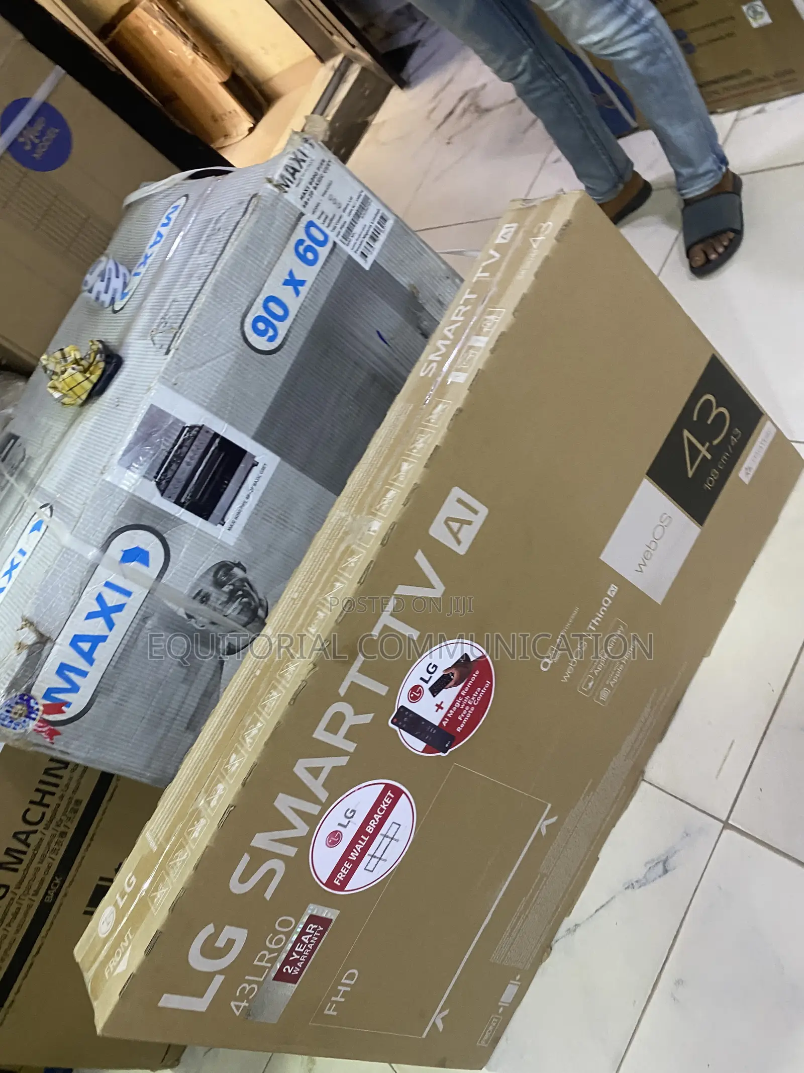 LG 43LR60 43-Inch AI Smart Television With Full HD Resolution