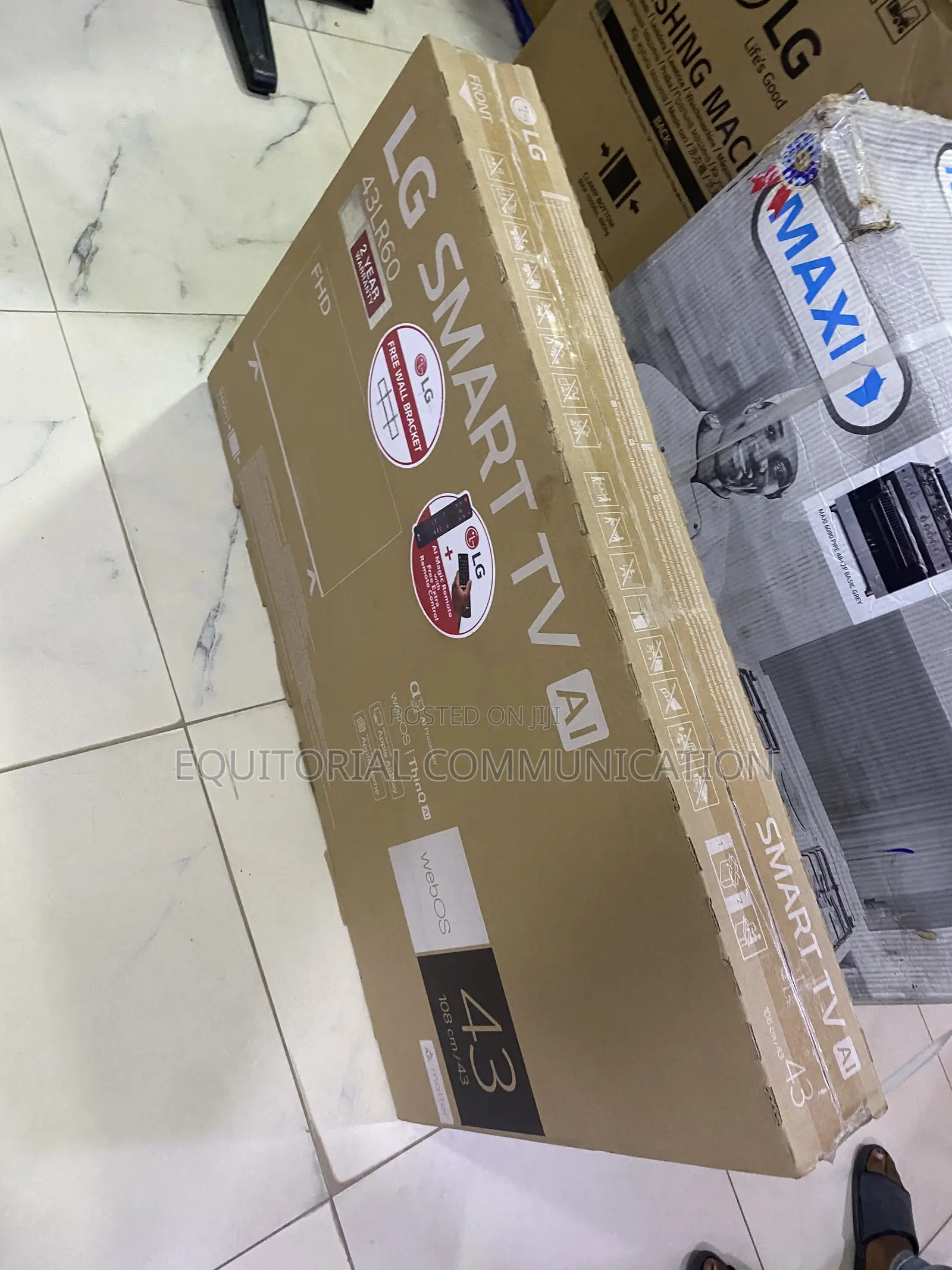 LG 43LR60 FHD Smart TV for Home Entertainment 43 Inch