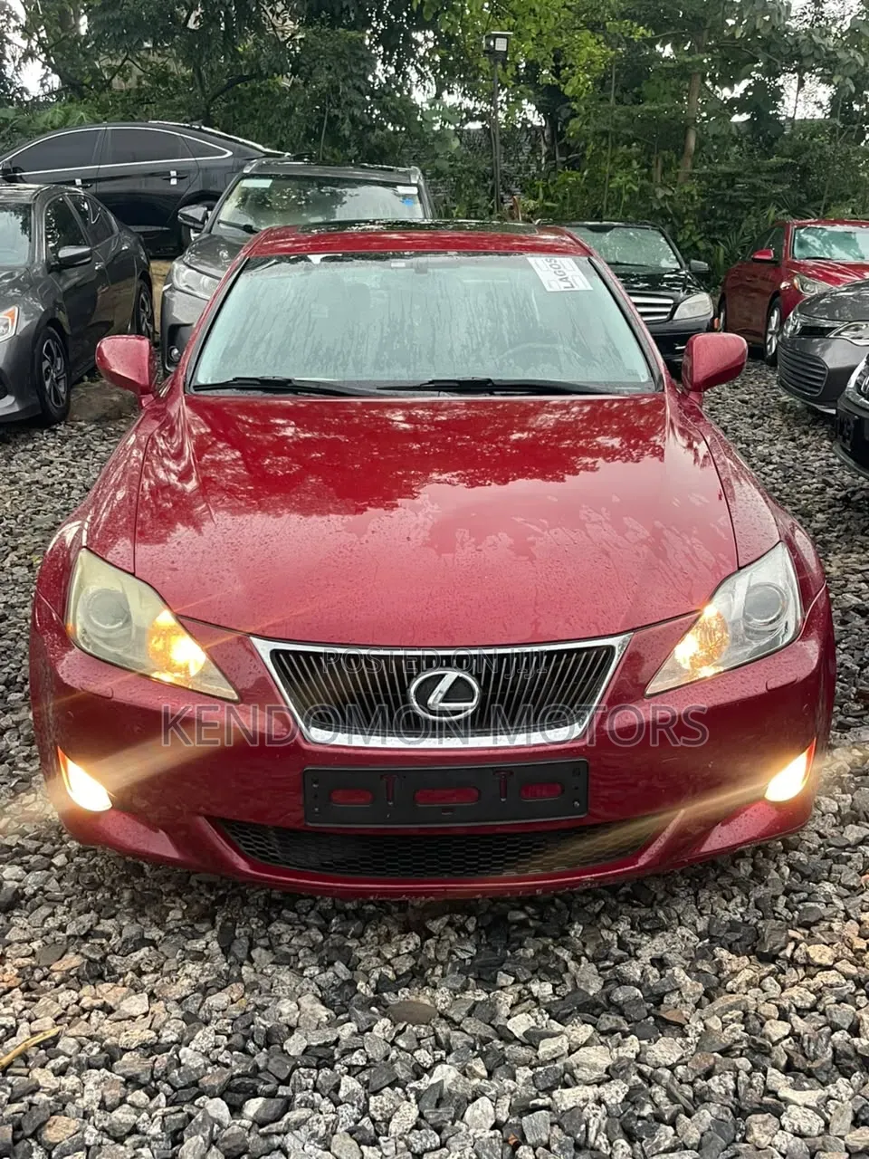 Lexus IS 250 2008 Burgundy