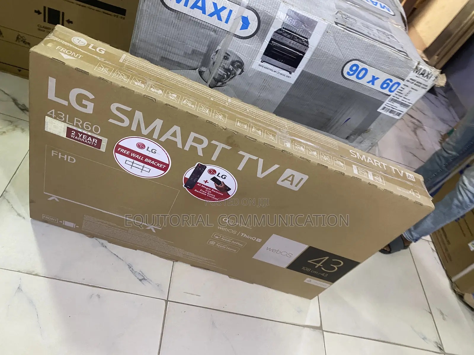 LG 43LR60 Smart AI TV With 43-Inch Full HD Display