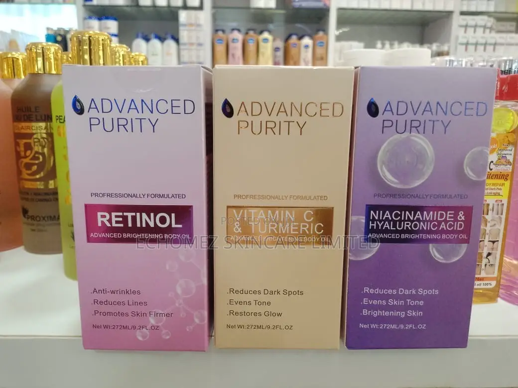Advanced Purity Vitamin C Tumeric and Retinol Body Oil