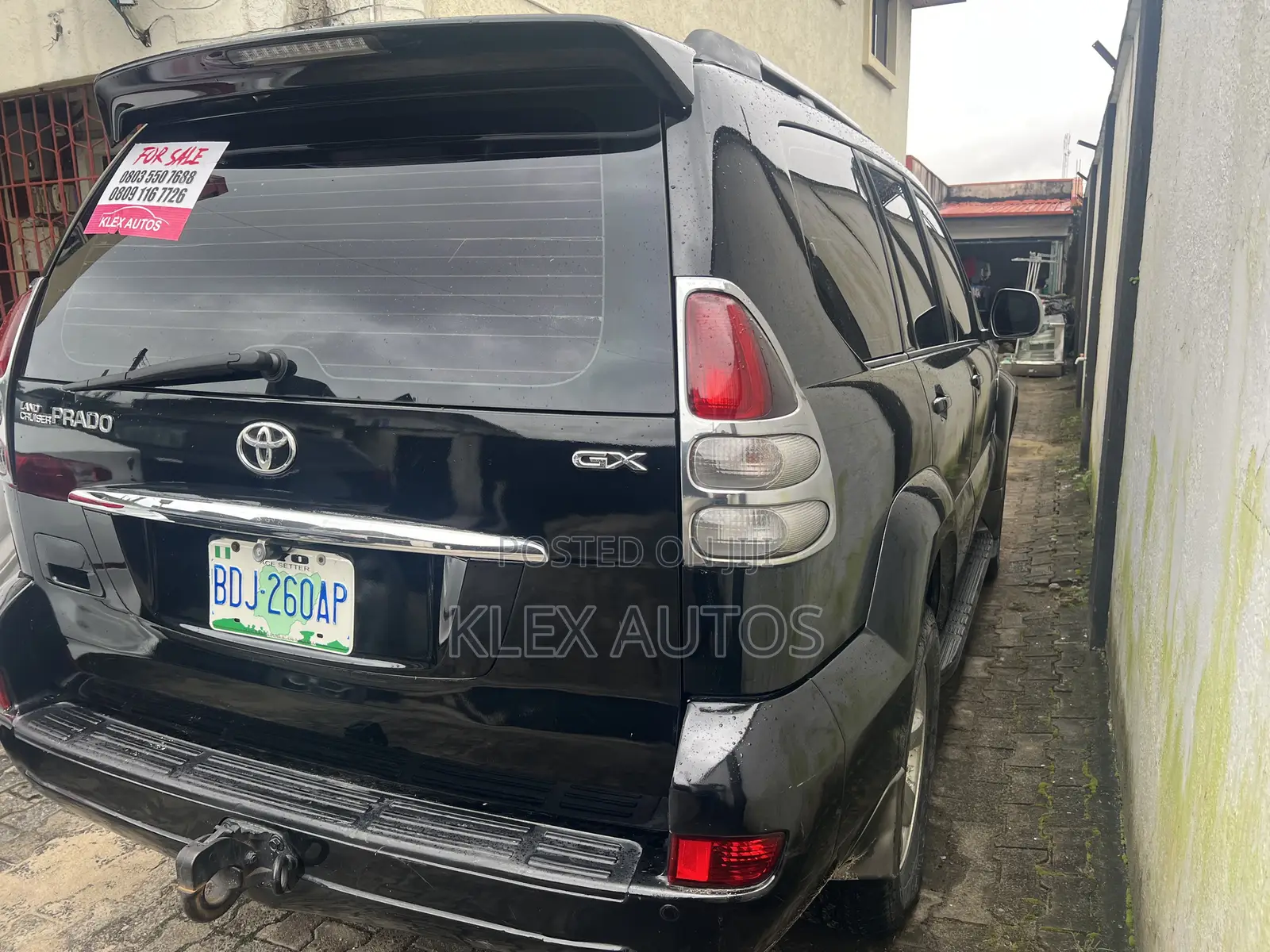 Toyota Land Cruiser Prado 2.7 i 16V 2008 Black