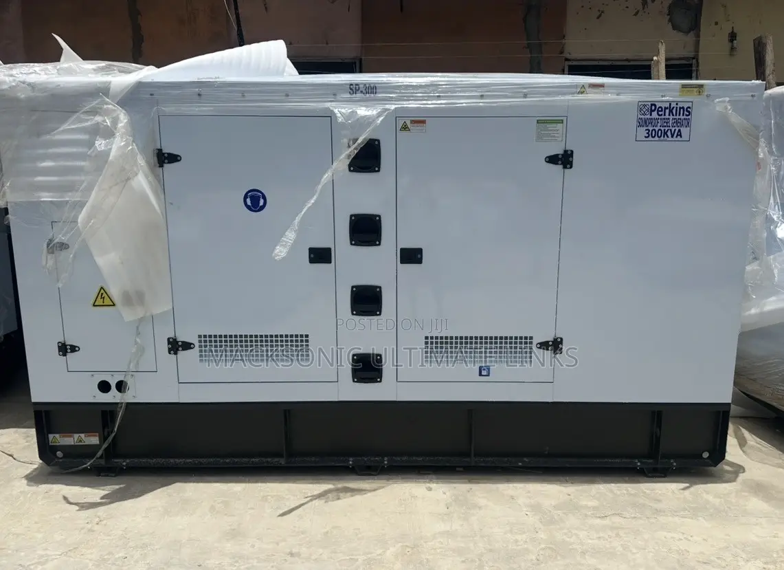 Brand New Sp-300kva Perkins Soundproof Diesel Generator Set Available