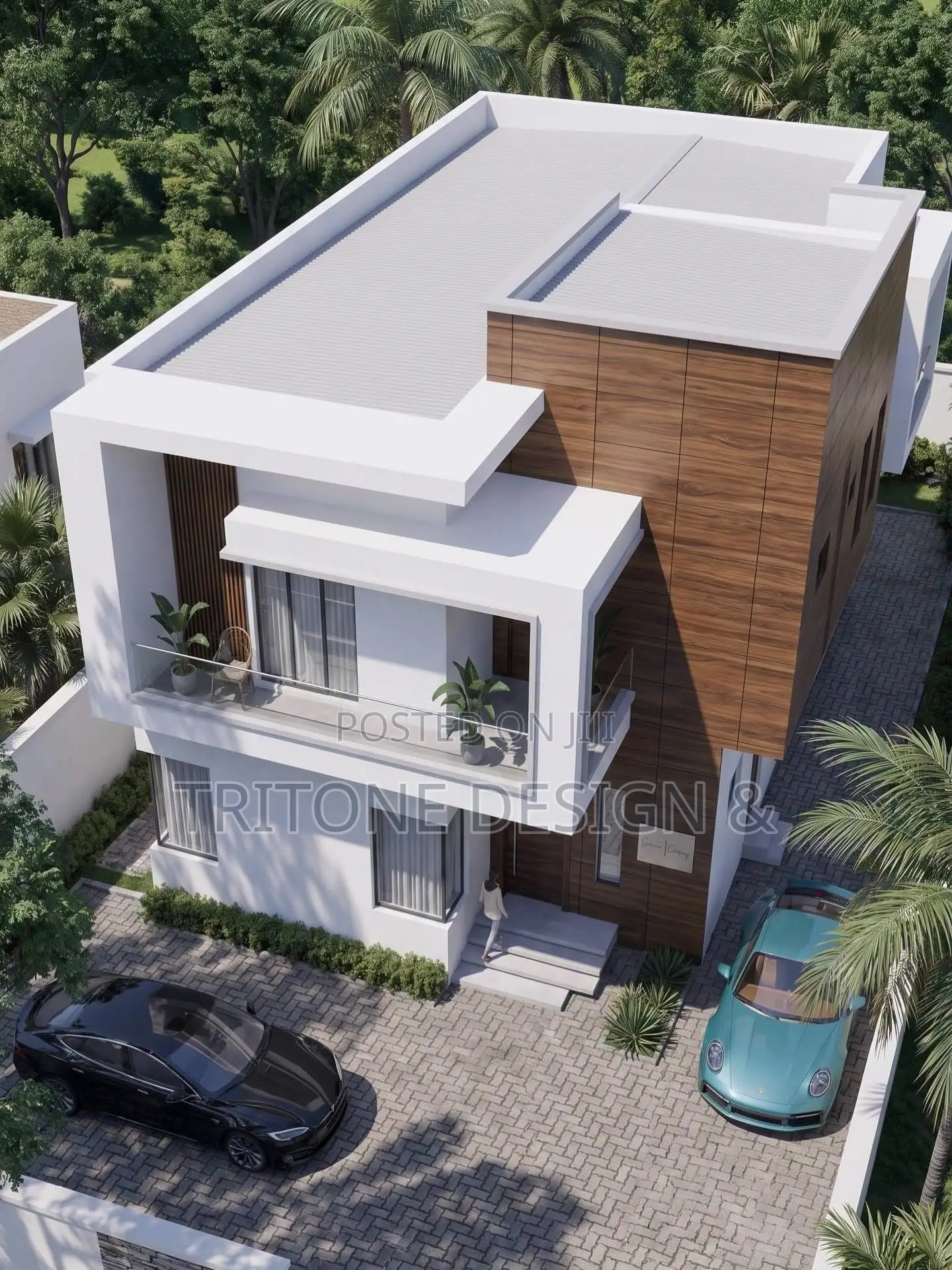 Luxury 5 Bedroom Duplex With Pent Floor – Modern Architectural Design