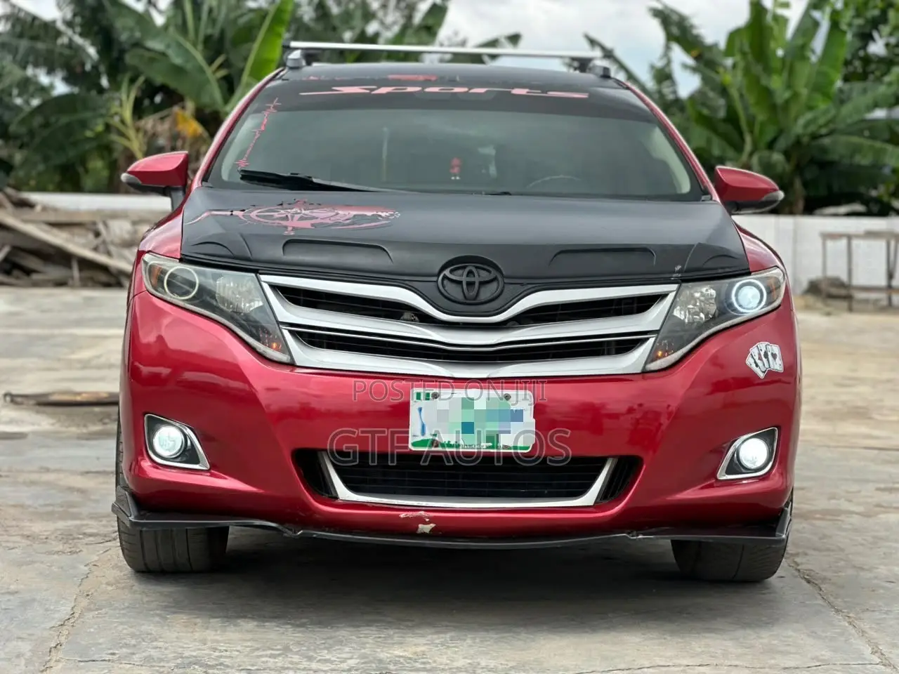 Toyota Venza Limited 2010 Red