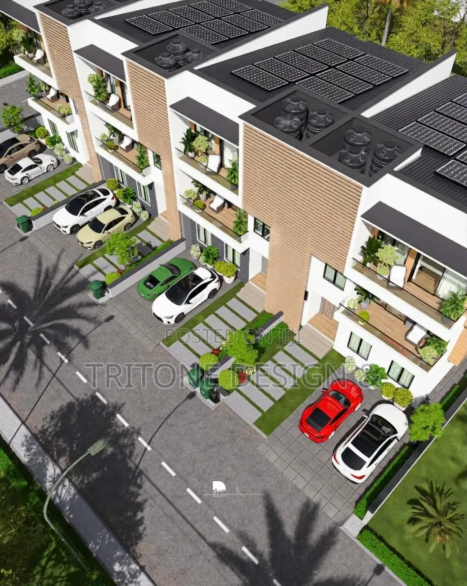 Complete Architectural Design 4 Units of 5-Bedroom Terrace Duplexes-
