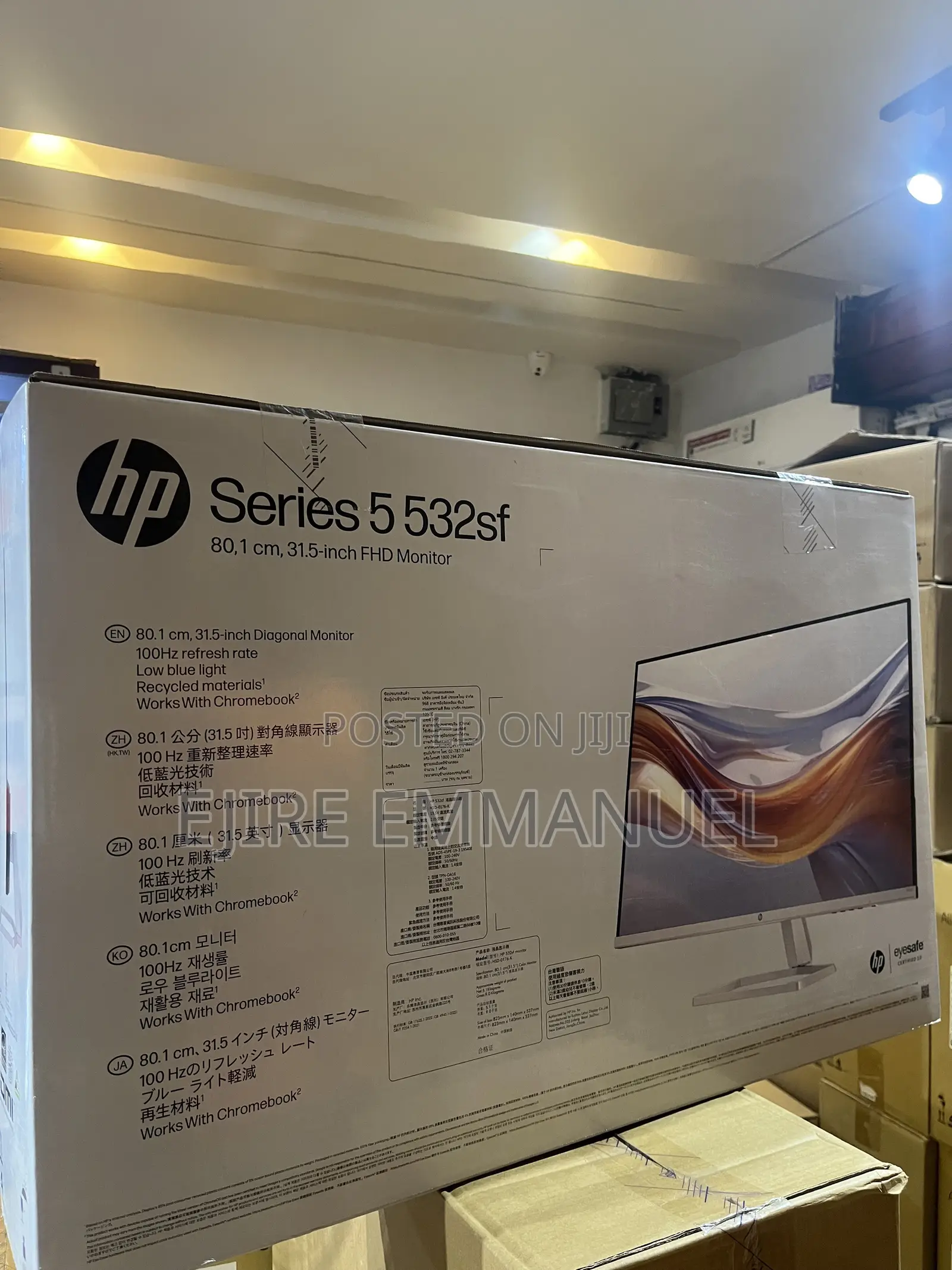 HP Series 5 532sf 31.5-Inch FHD Monitor