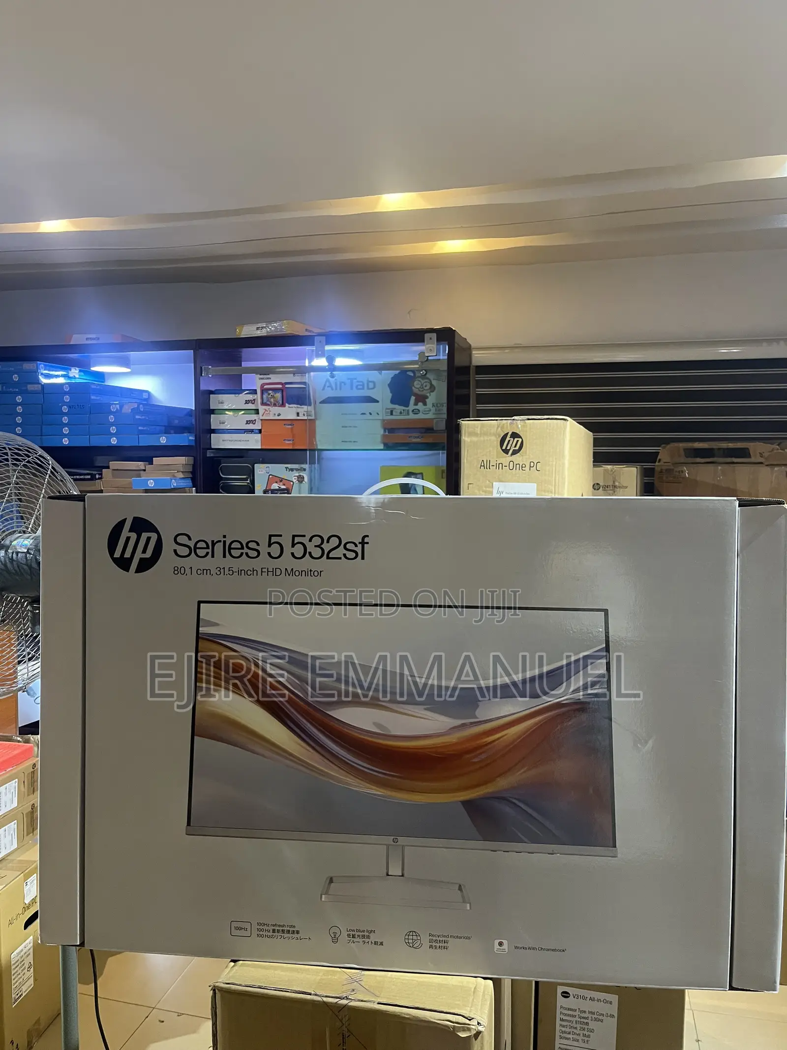 HP Series 5 532sf 31.5-Inch FHD Monitor