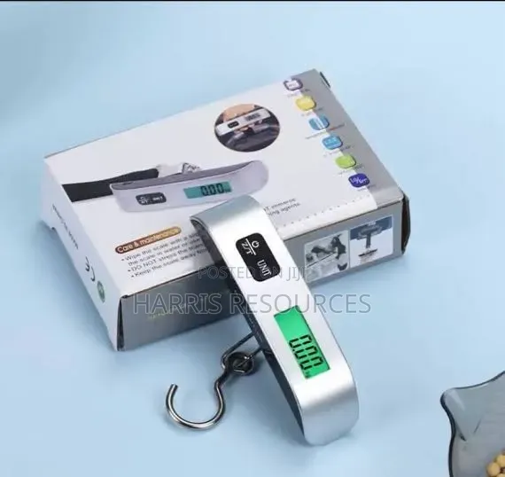 Digital Handheld Travel Bag Luggage Scale 50kg