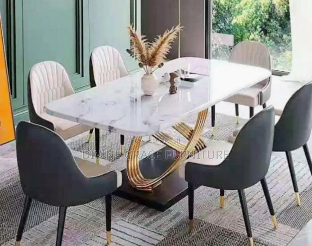 Elegant Dining Set for Newlyweds and New Homeowners