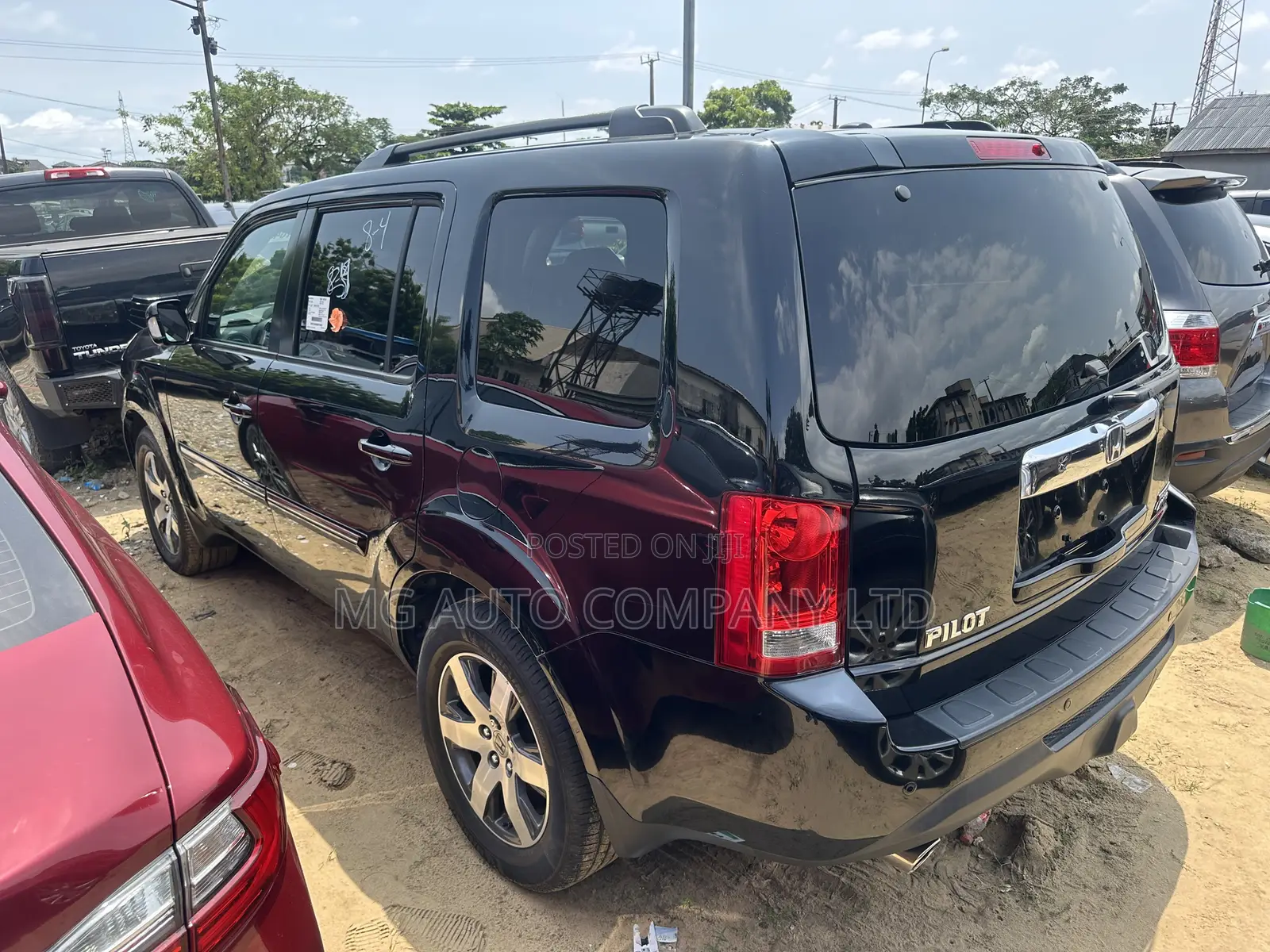 Honda Pilot Touring w/RES/Navi 4WD (3.5L 6cyl 5A) 2013 Black