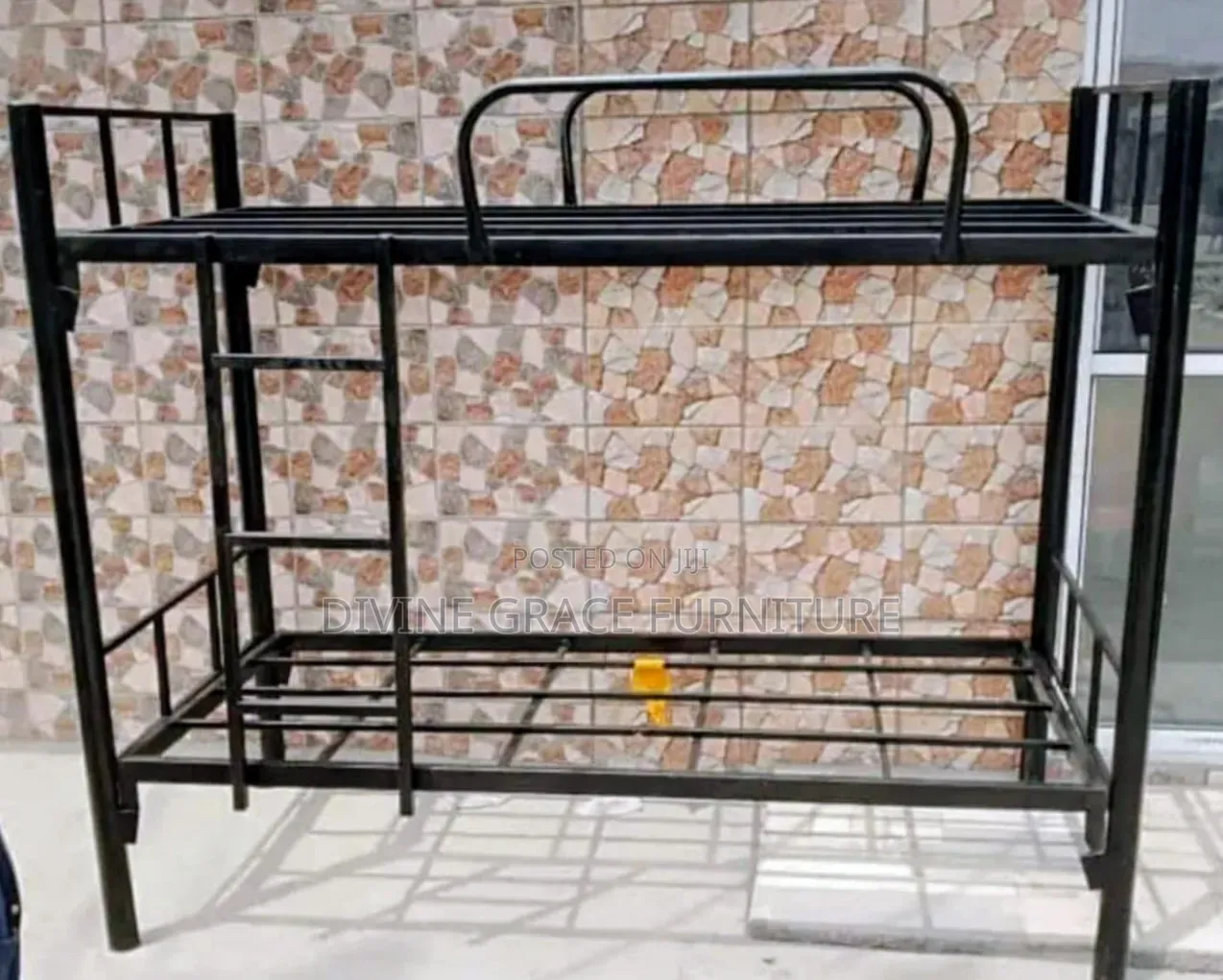Modern Metal Double Decker Bed