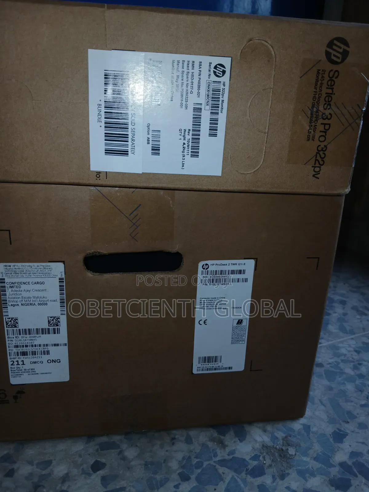 New Desktop Computer HP 8GB Intel Core i3 SSD 512GB