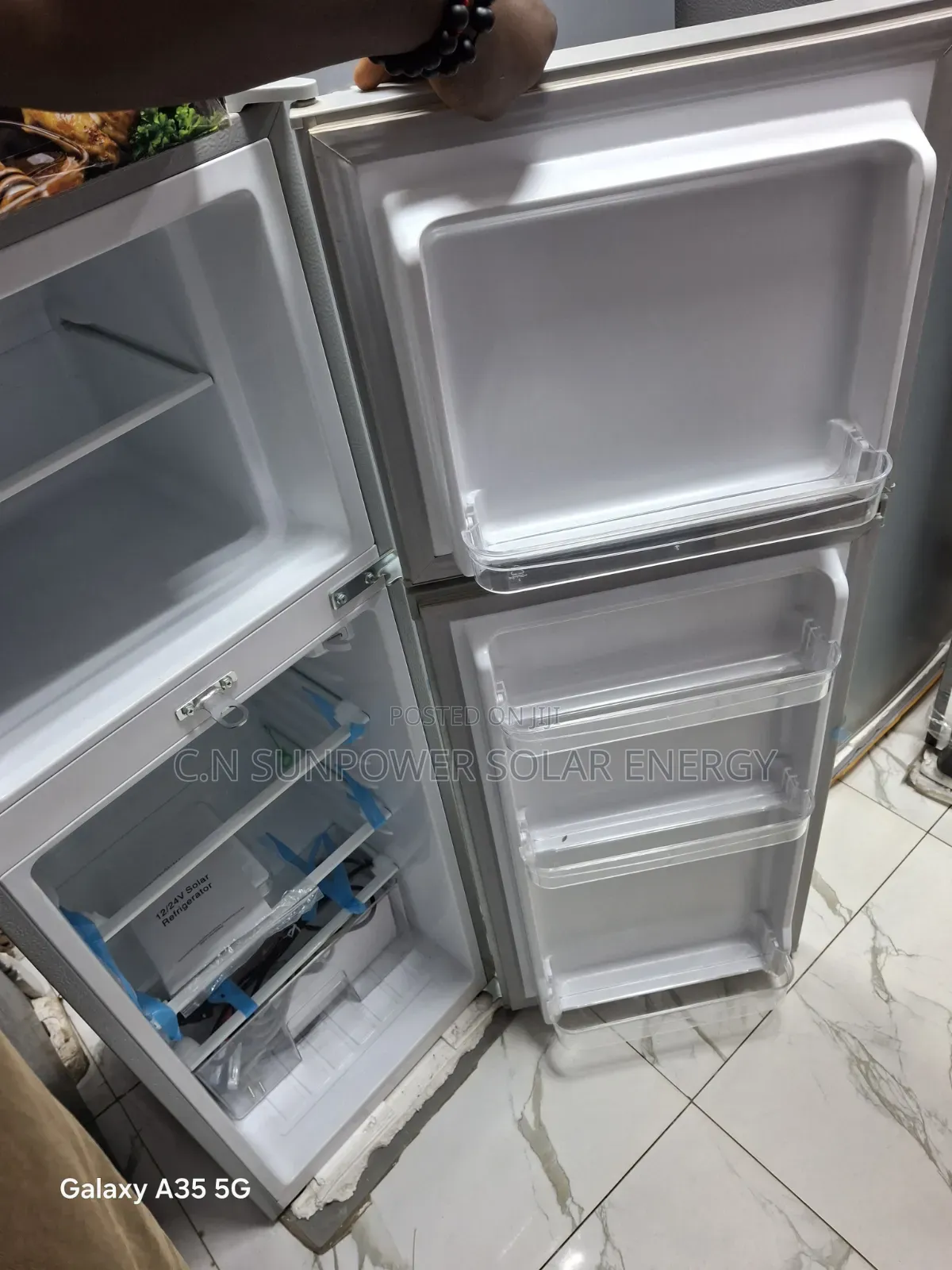 Yohako 158L AC/DC Solar Refrigerator /DC_12V/24V