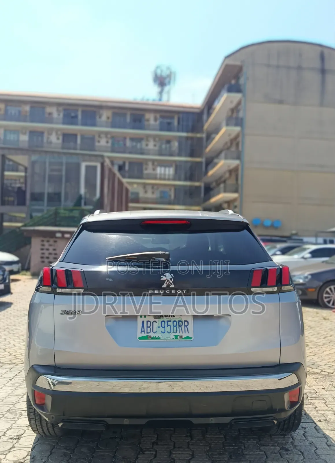 Peugeot 3008 2017 Gray