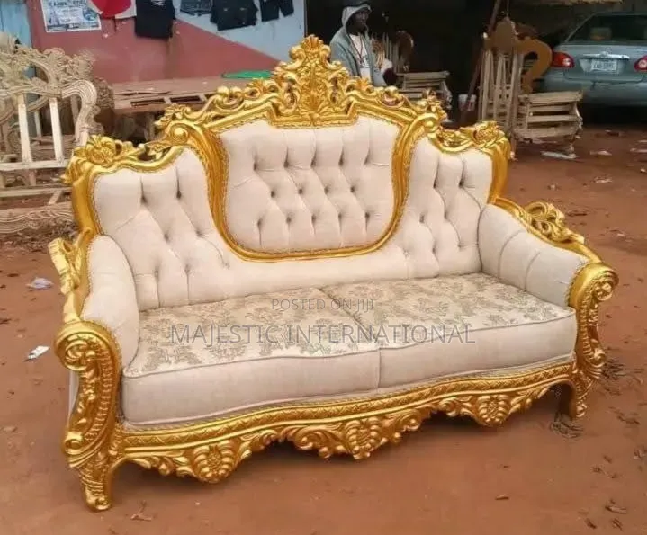 Carved Royal Set of Chairs