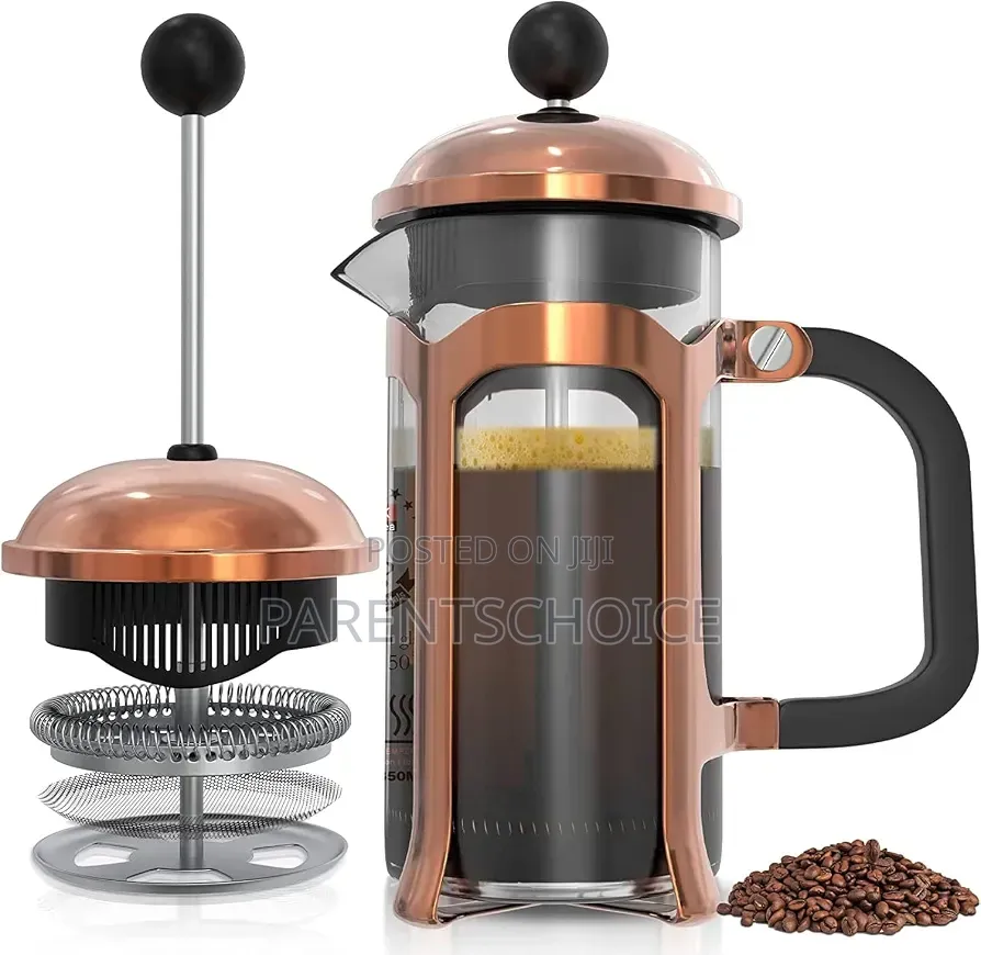 Rose Gold French Coffee Press - 1pc