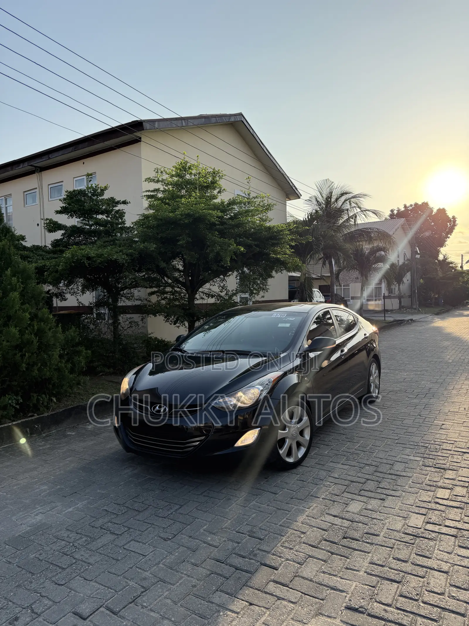 Hyundai Elantra Limited 2011 Black